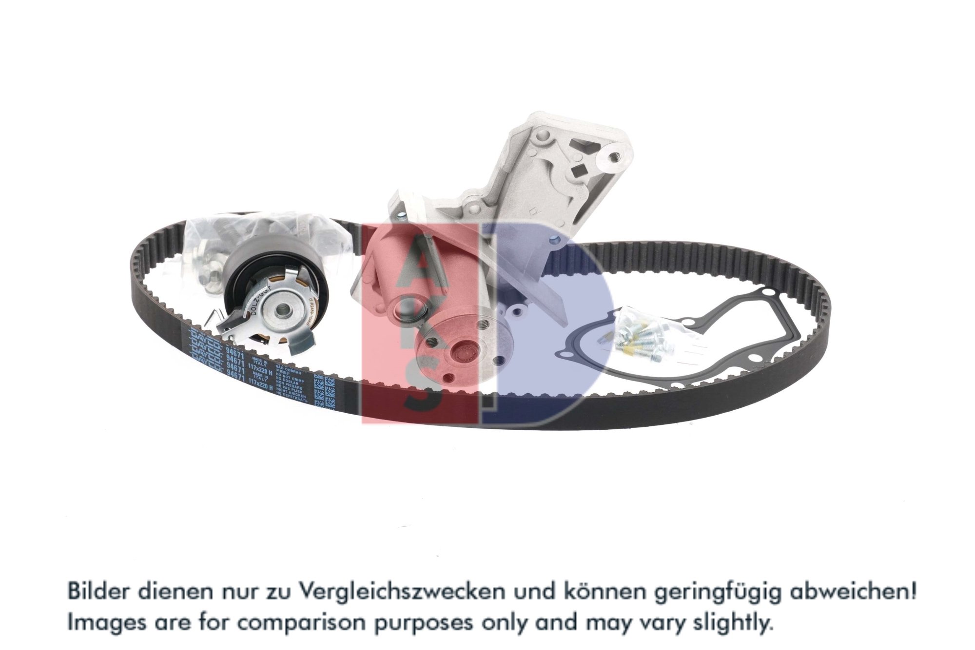 AKS DASIS Vandpumpe + tandremssæt 570312n for FORD VOLVO