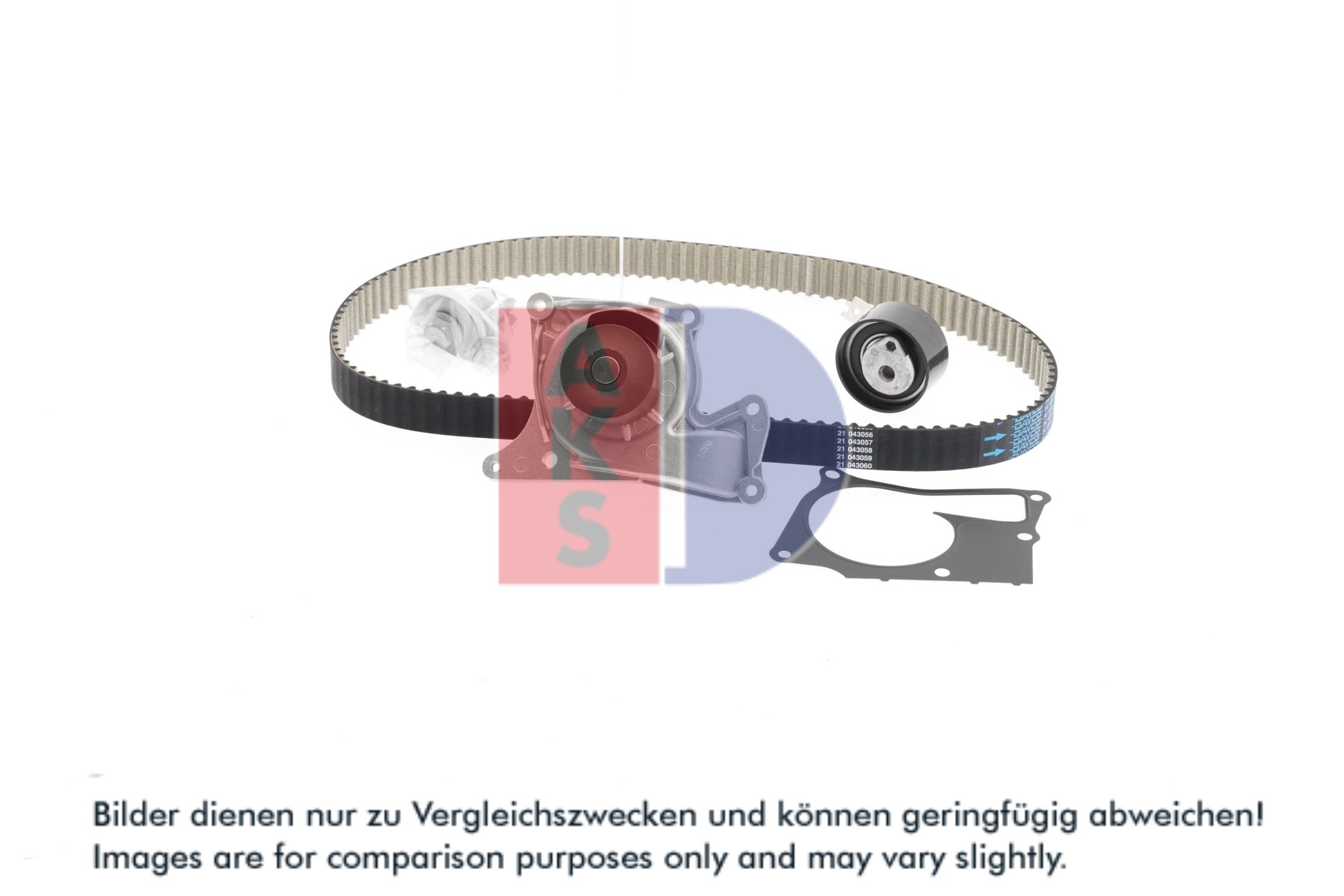 AKS DASIS Vandpumpe + tandremssæt 570333n for MERCEDES-BENZ INFINITI NISSAN DACIA RENAULT