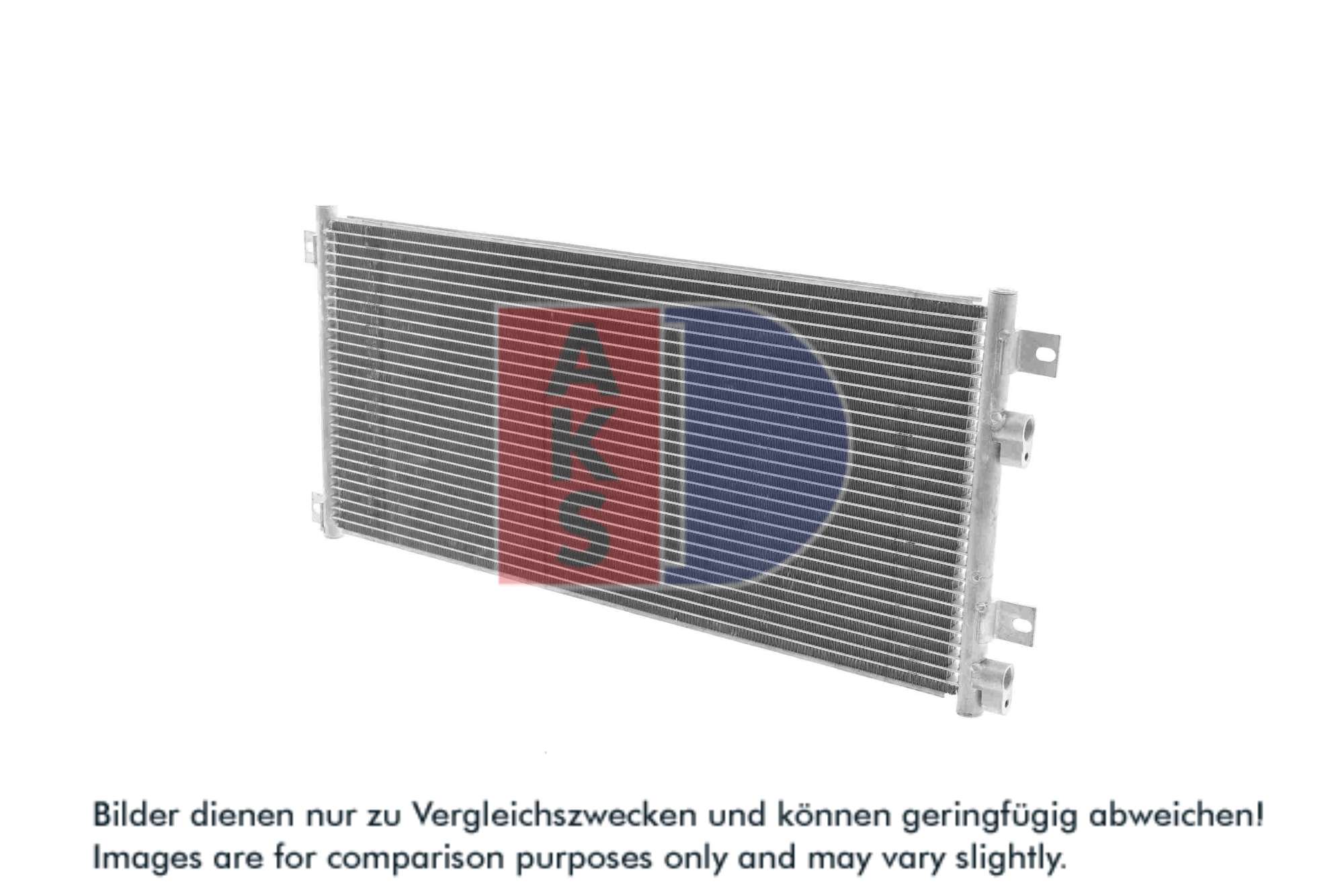 AKS DASIS Kondensor, klimaanlæg 402004n for IVECO