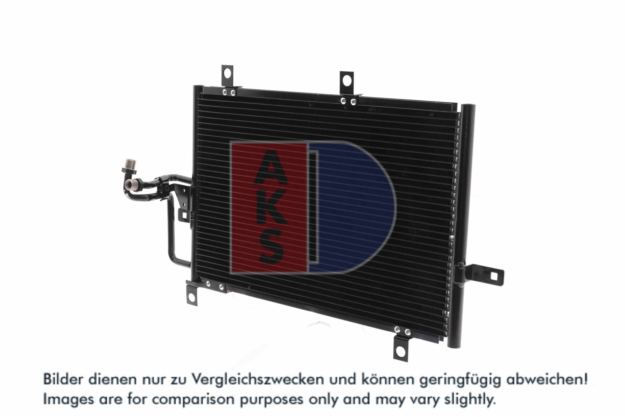 AKS DASIS Kondensor, klimaanlæg 012240n for ALFAROME/FIAT/LANCI