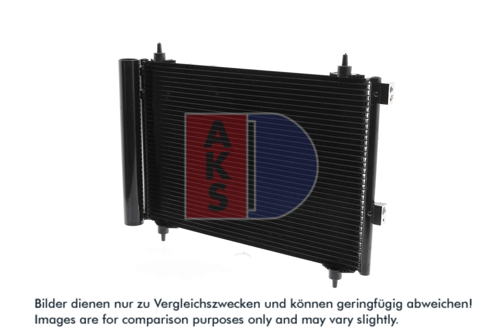 AKS DASIS Kondensor, klimaanlæg 162003n for CITROËN/PEUGEOT