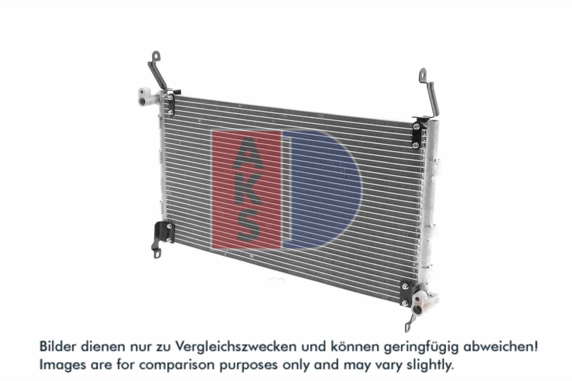 AKS DASIS Kondensor, klimaanlæg 082230n for ALFAROME/FIAT/LANCI
