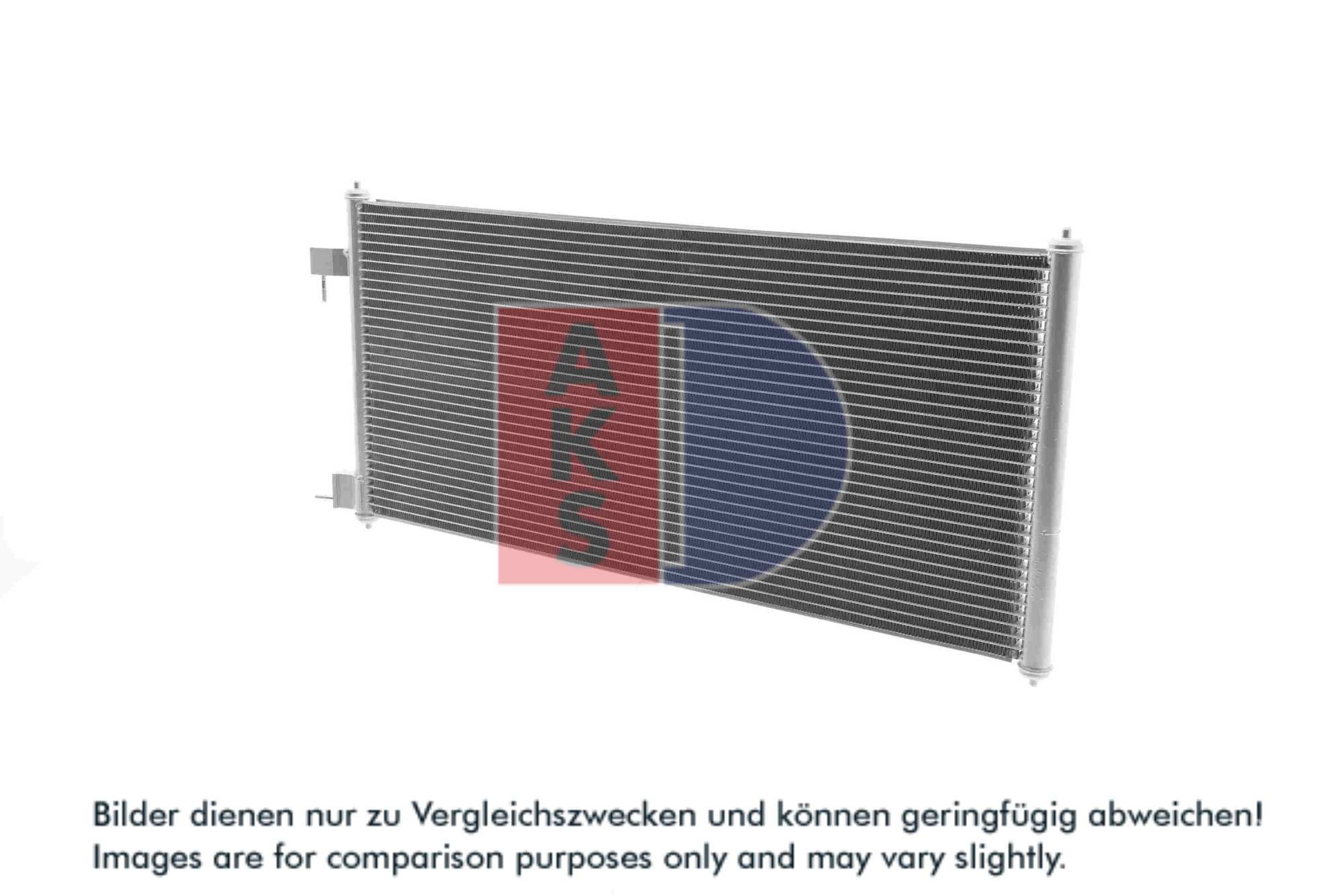 AKS DASIS Kondensor, klimaanlæg 092033n for FORD