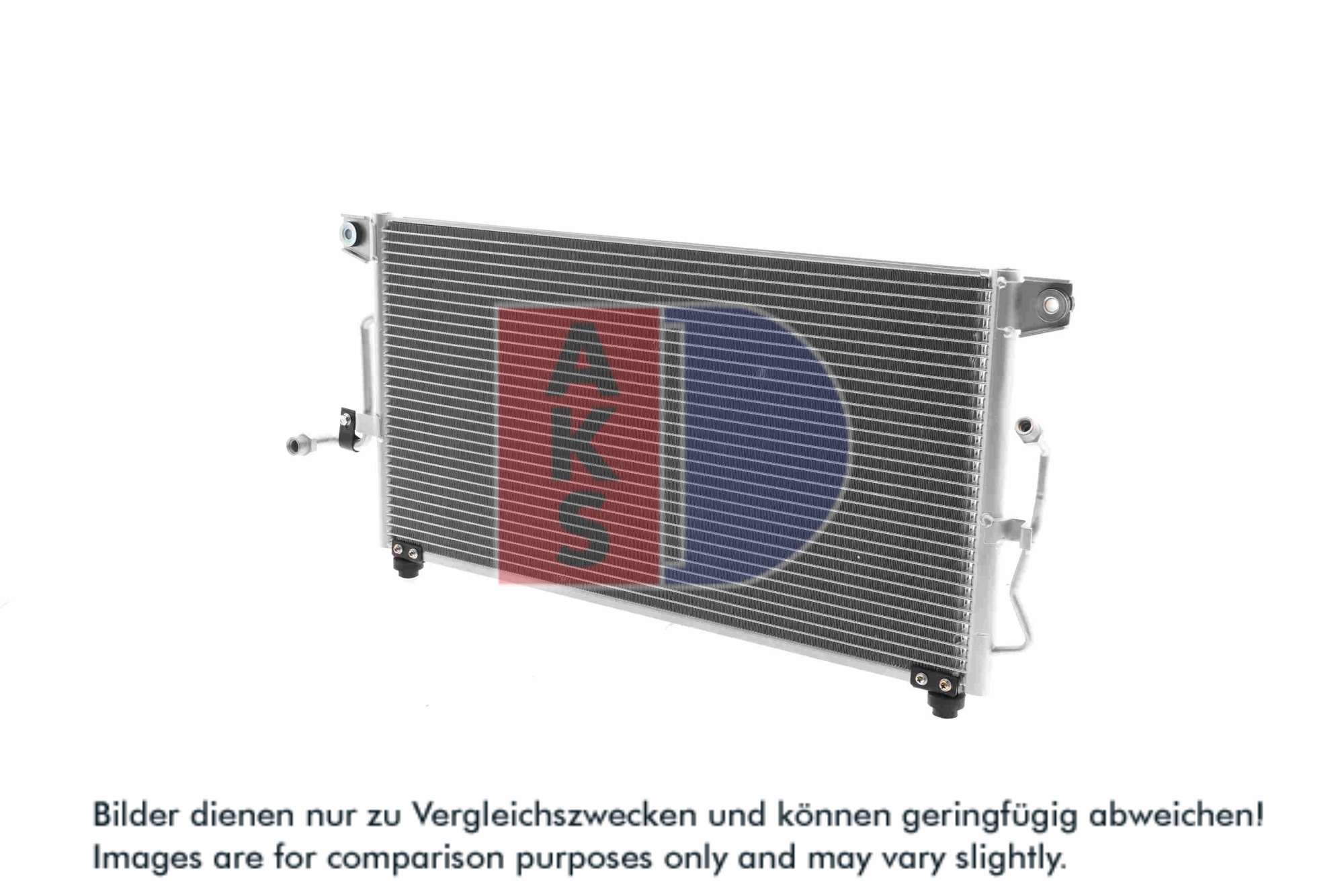 AKS DASIS Kondensor, klimaanlæg 142040n for MITSUBISHI