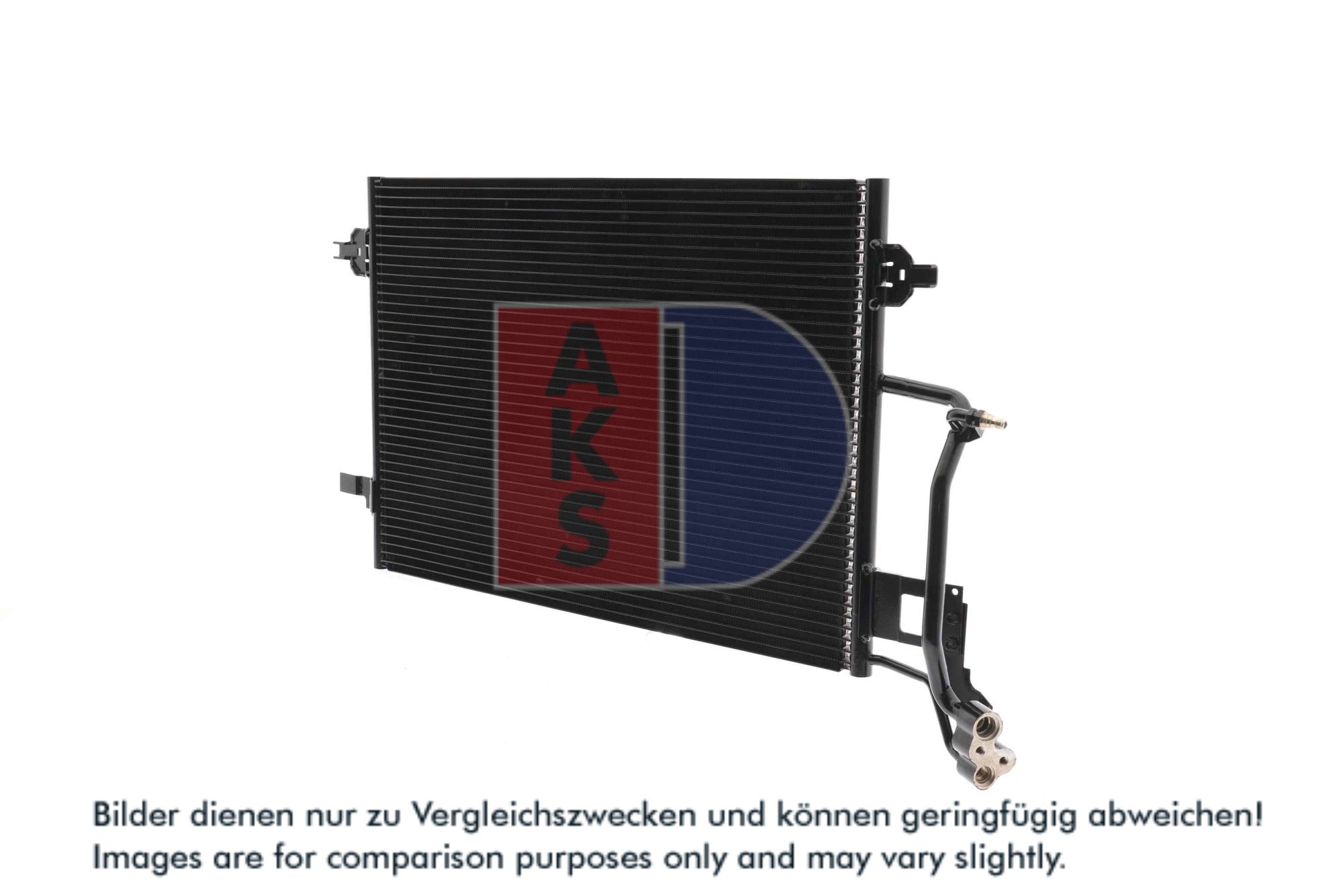 AKS DASIS Kondensor, klimaanlæg 482240n for AUDI