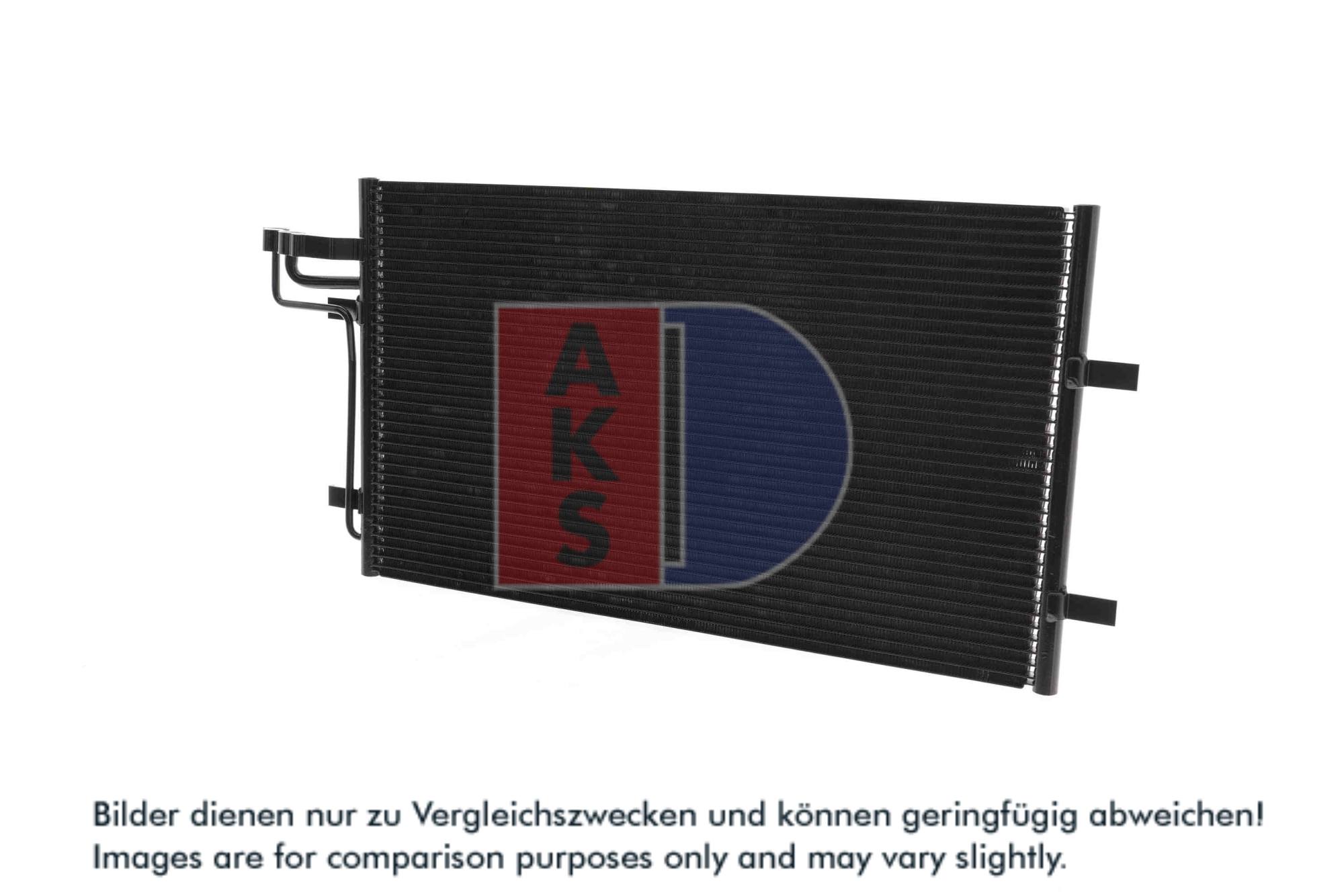 AKS DASIS Kondensor, klimaanlæg 092007n for FORD