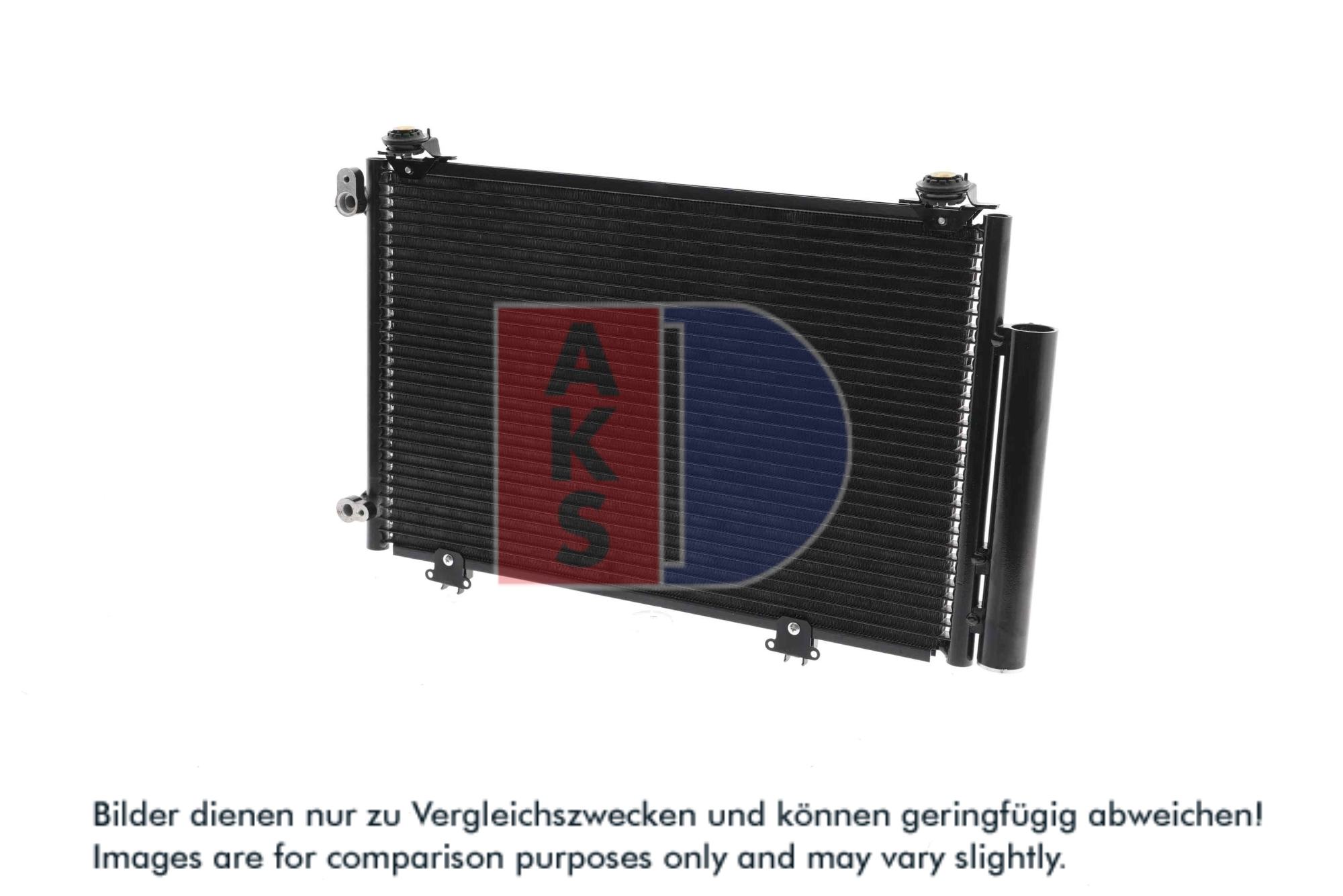AKS DASIS Kondensor, klimaanlæg 212007n for TOYOTA
