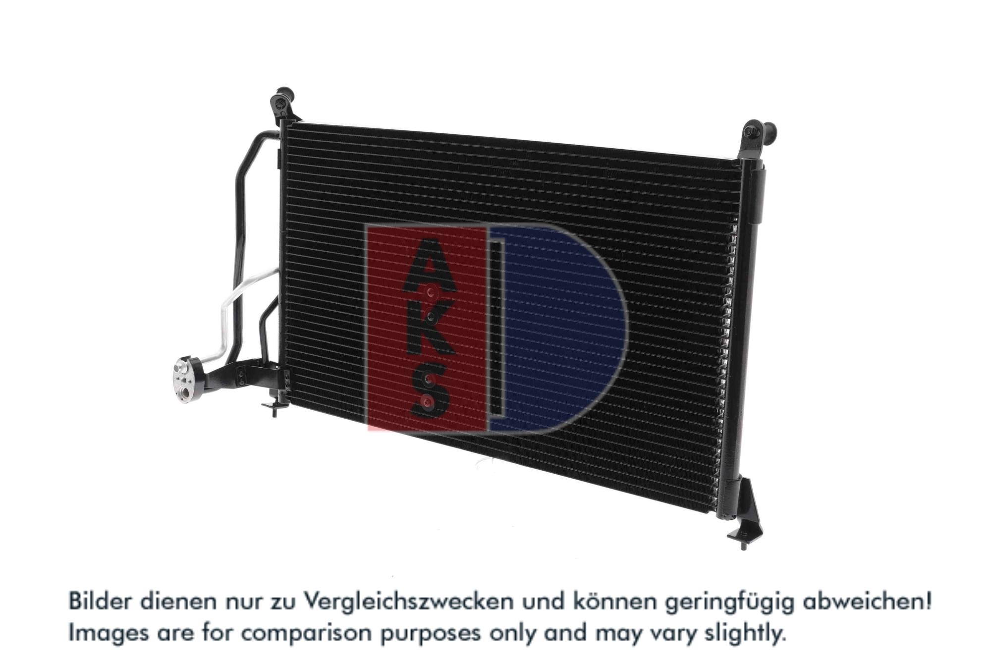 AKS DASIS Kondensor, klimaanlæg 152080n for OPEL
