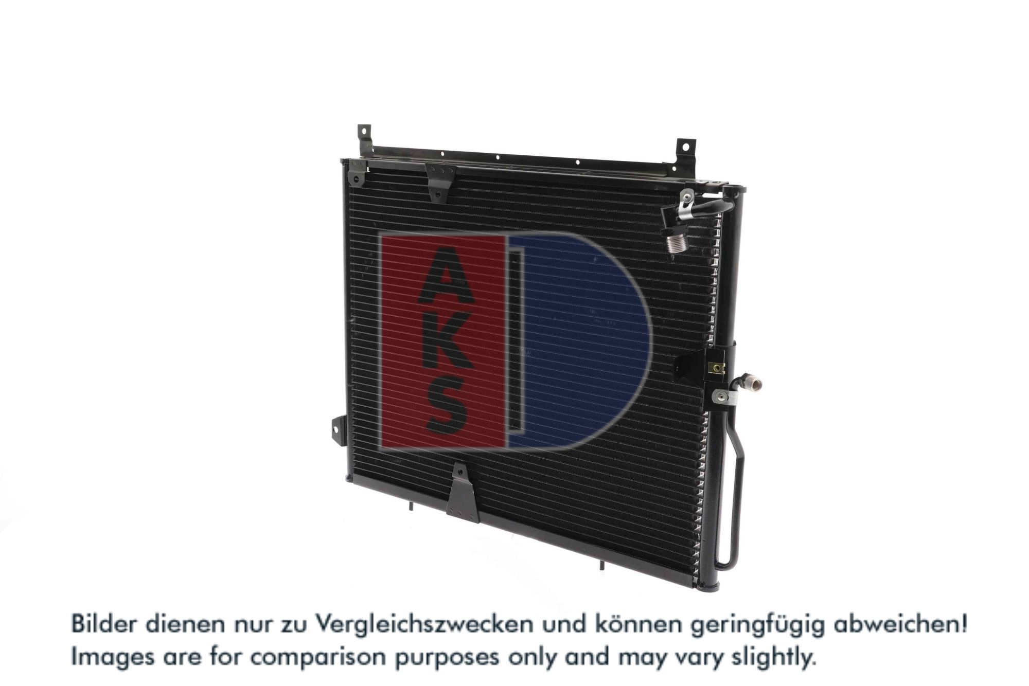 AKS DASIS Kondensor, klimaanlæg 122050n for MERCEDES-BENZ