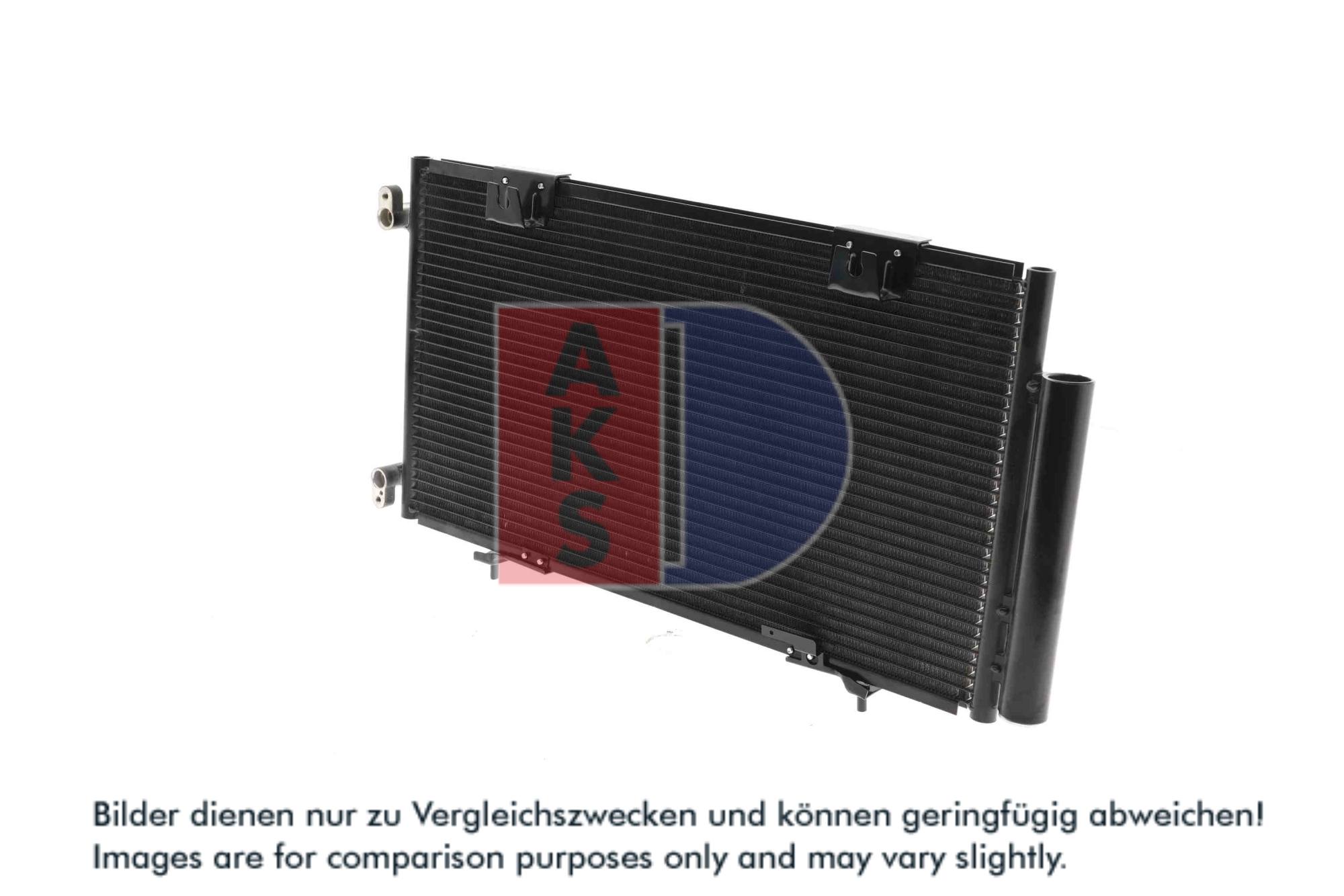 AKS DASIS Kondensor, klimaanlæg 212024n for TOYOTA