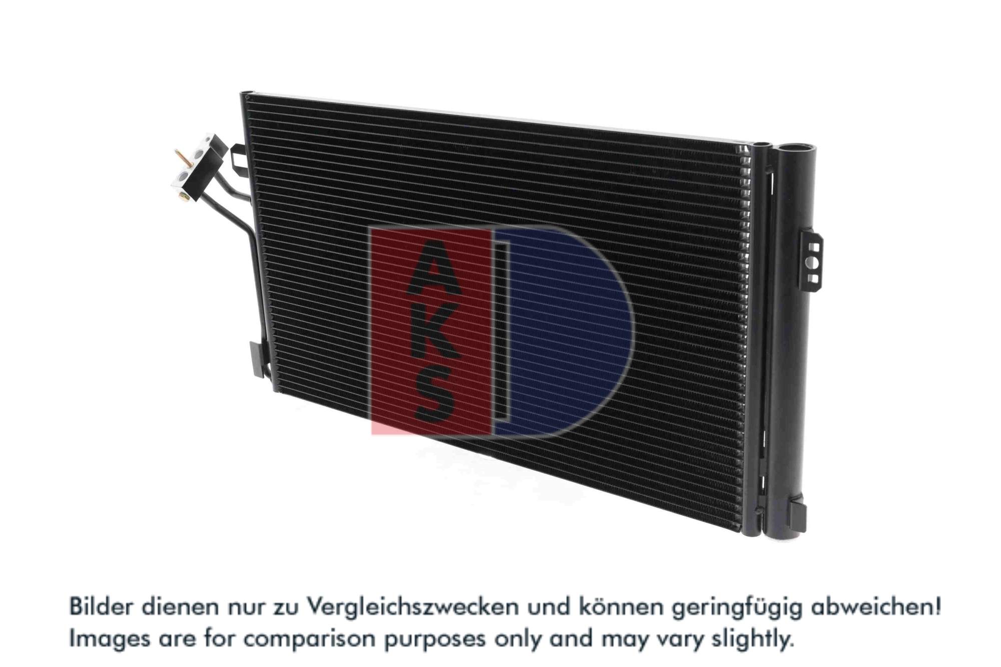 AKS DASIS Kondensor, klimaanlæg 122017n for MERCEDES-BENZ