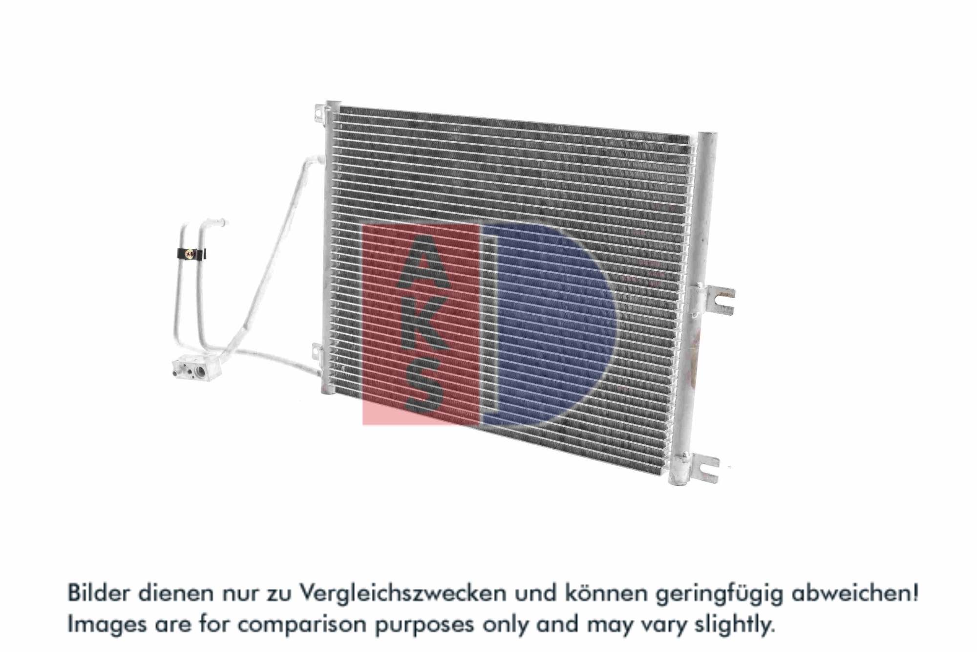 AKS DASIS Kondensor, klimaanlæg 152070n for OPEL