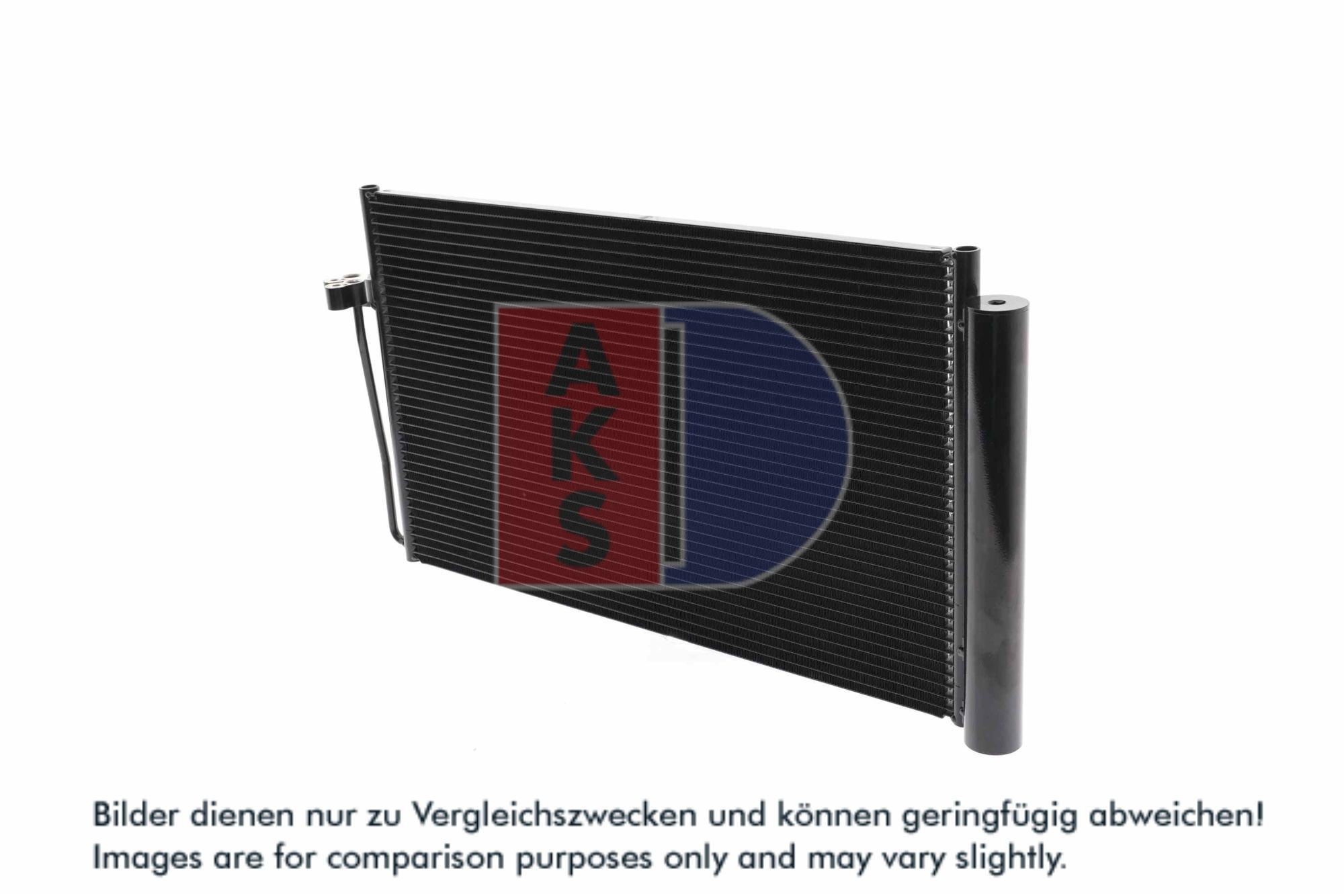 AKS DASIS Kondensor, klimaanlæg 052008n for BMW