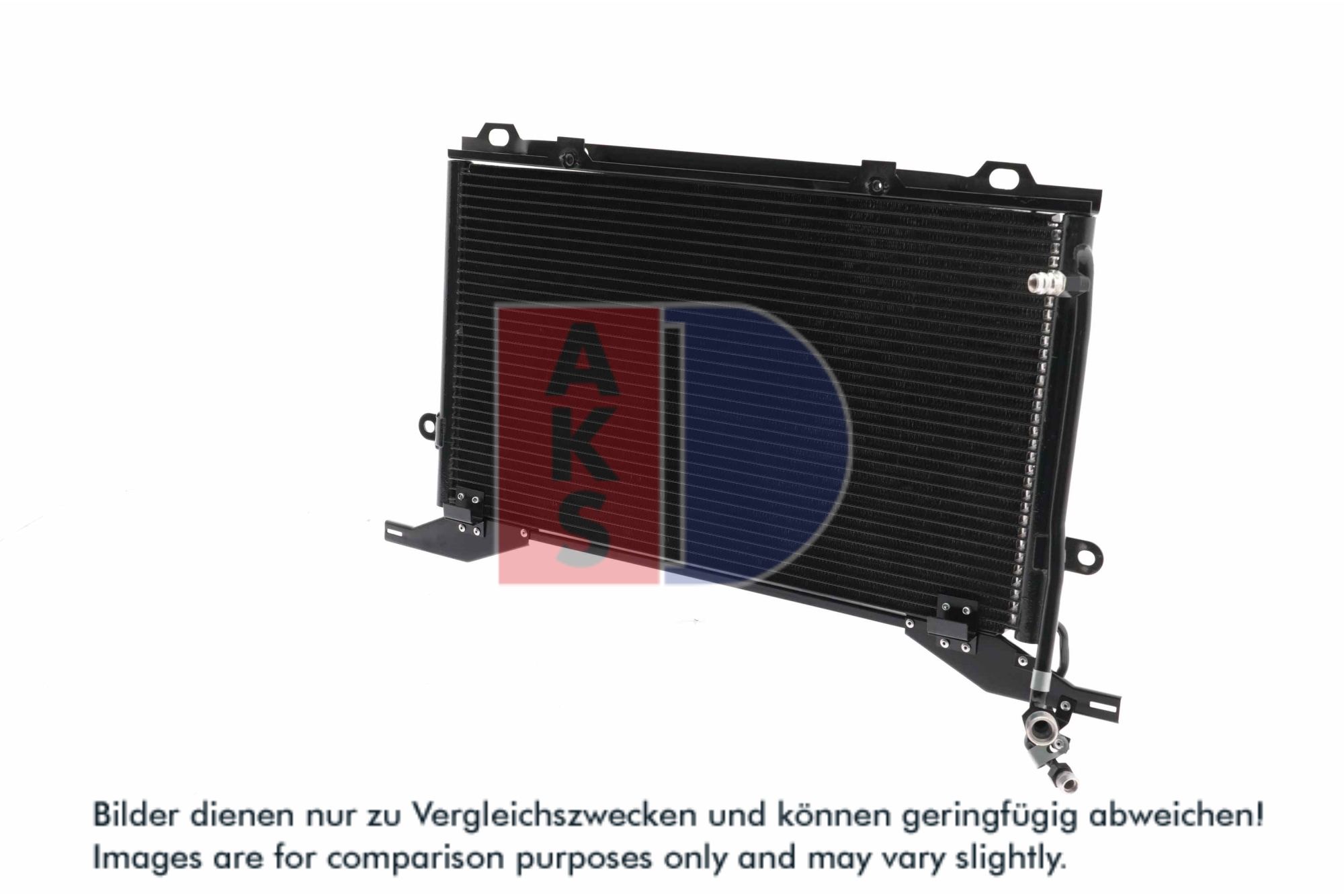 AKS DASIS Kondensor, klimaanlæg 122210n for MERCEDES-BENZ
