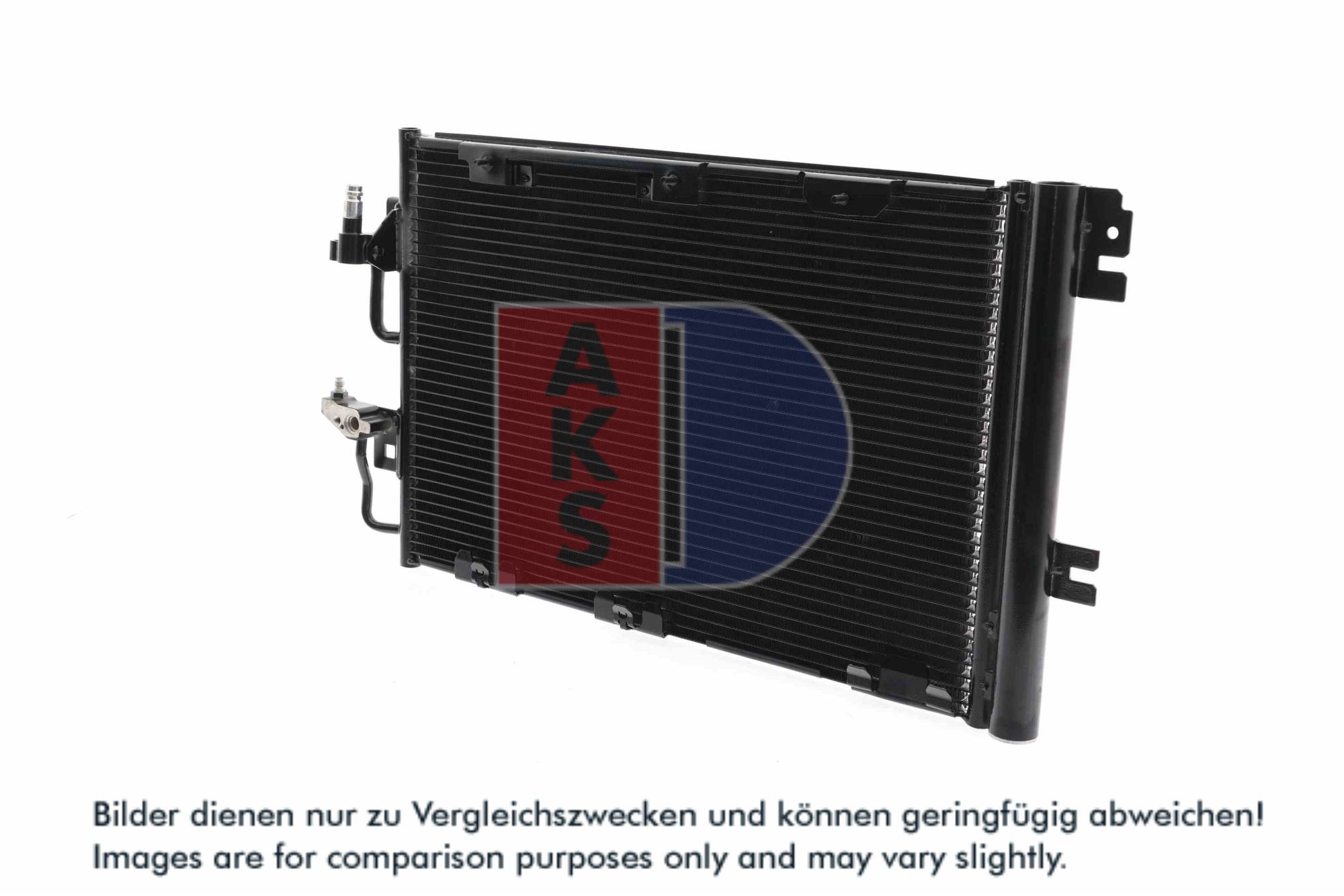 AKS DASIS Kondensor, klimaanlæg 152027n for OPEL