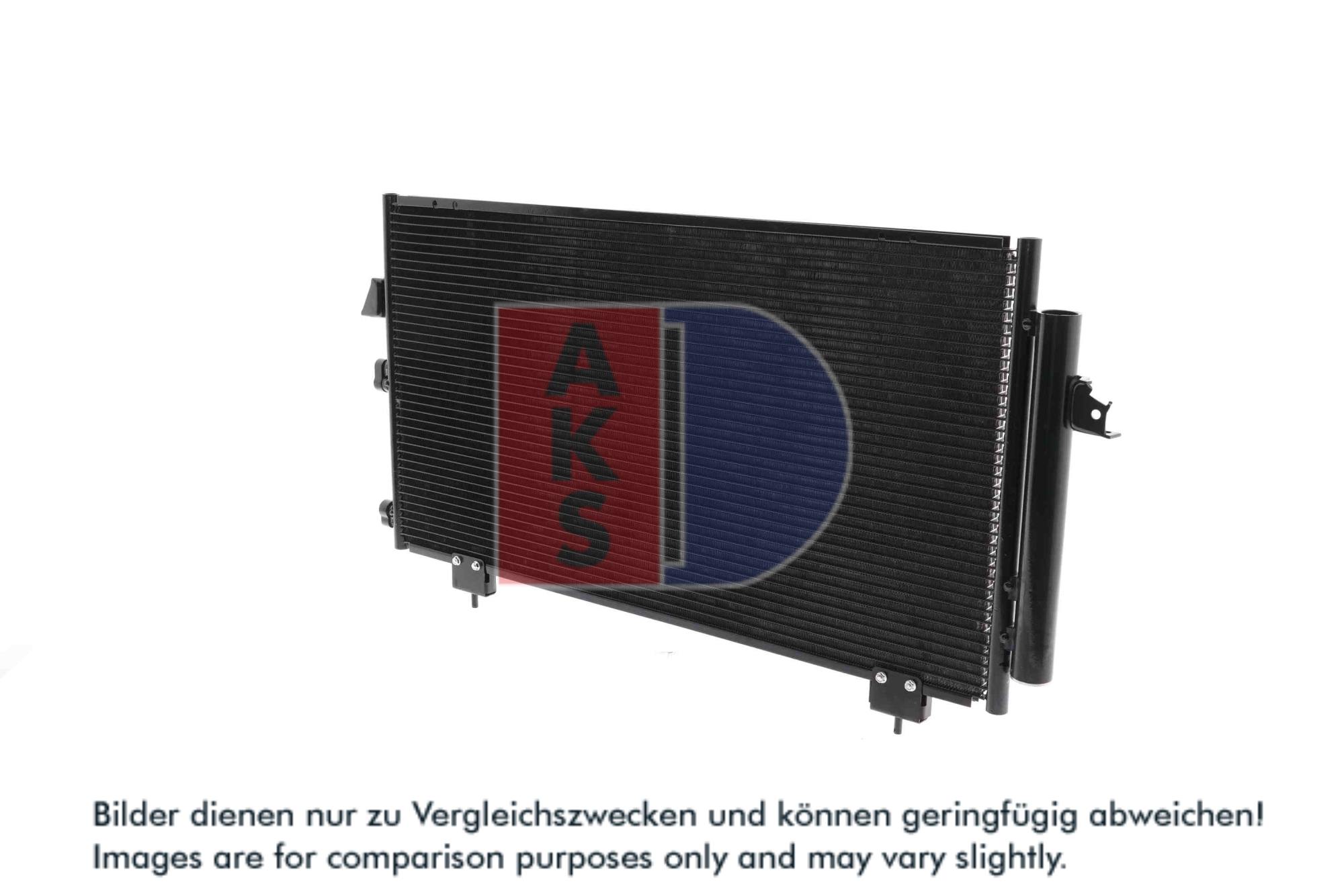 AKS DASIS Kondensor, klimaanlæg 212018n for TOYOTA