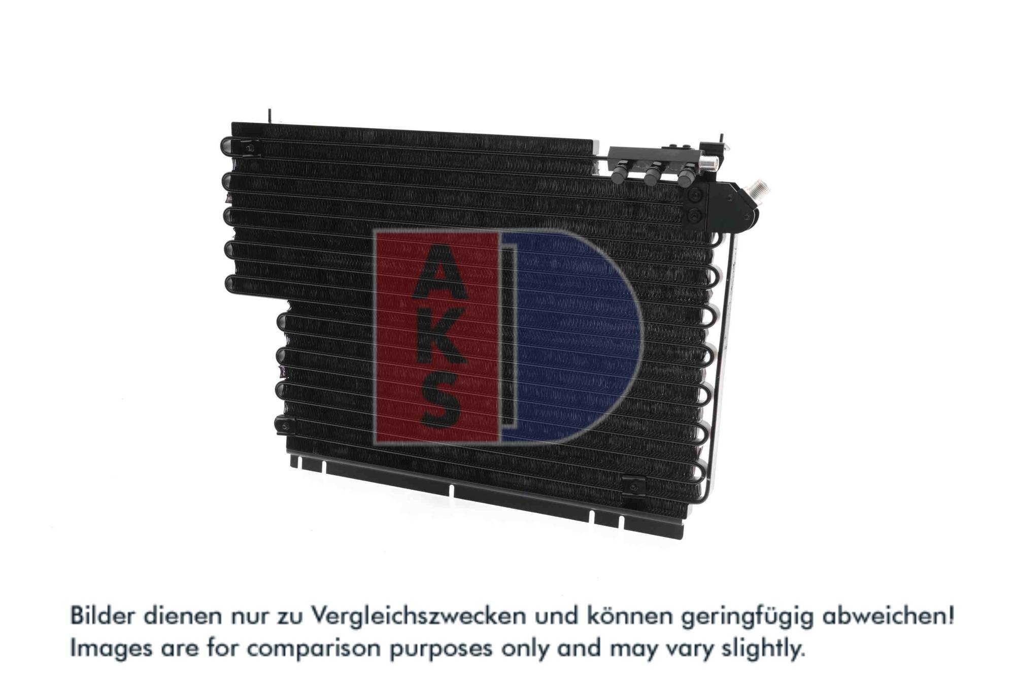 AKS DASIS Kondensor, klimaanlæg 122120n for MERCEDES-BENZ