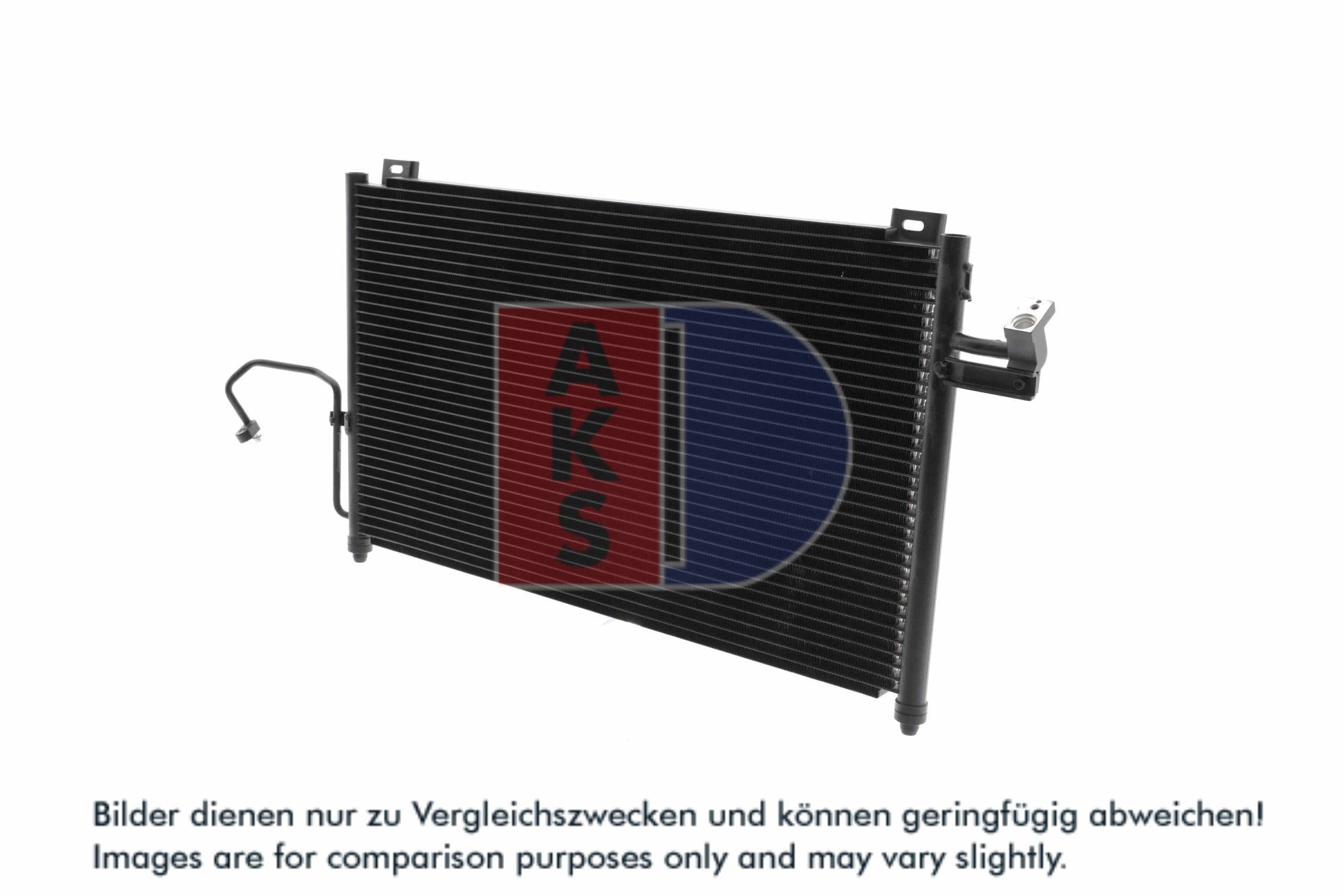 AKS DASIS Kondensor, klimaanlæg 112012n for MAZDA