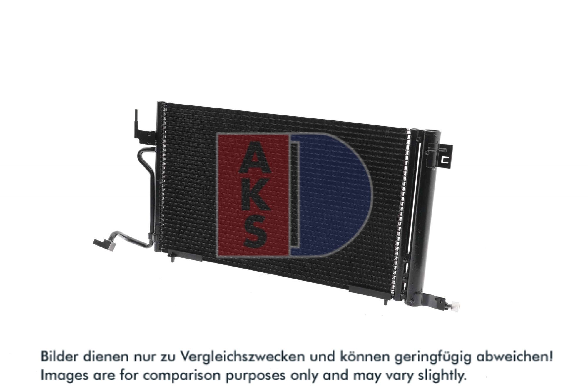 AKS DASIS Kondensor, klimaanlæg 162100n for CITROËN/PEUGEOT
