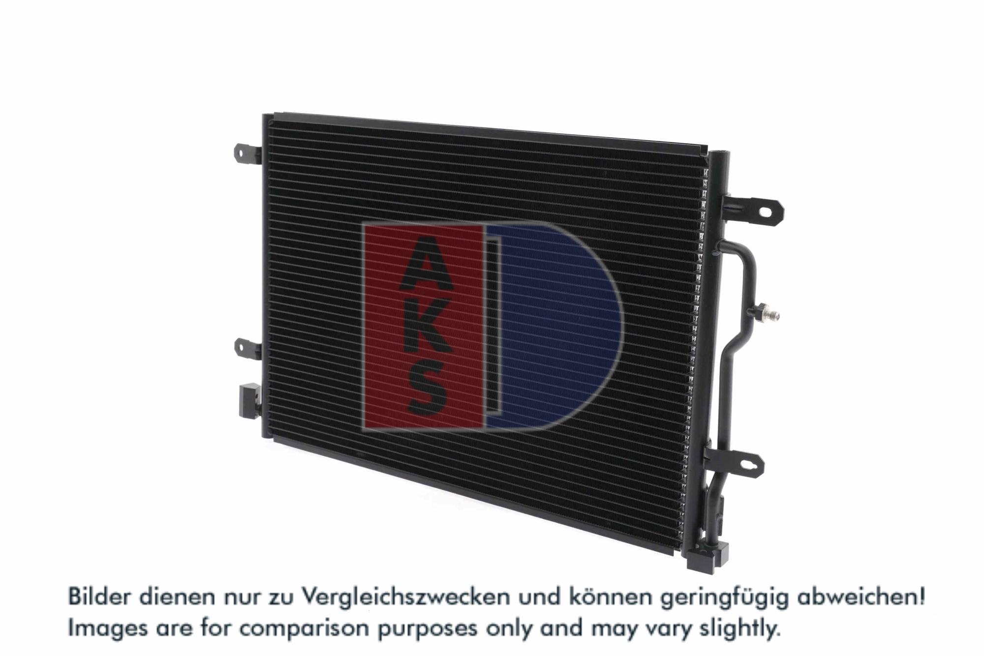 AKS DASIS Kondensor, klimaanlæg 482300n for AUDI