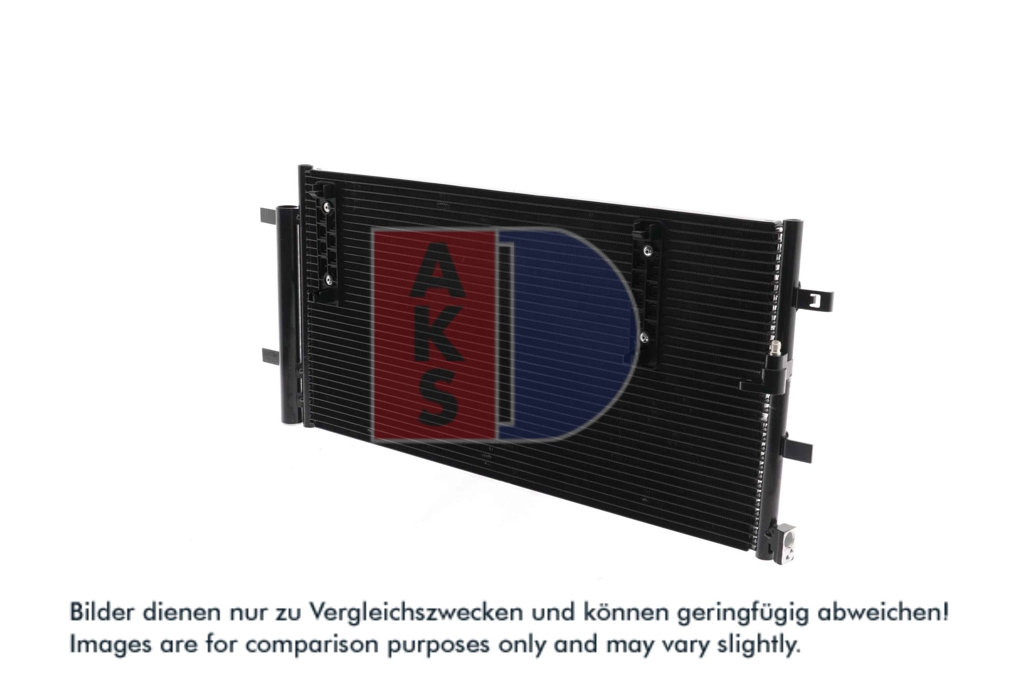 AKS DASIS Kondensor, klimaanlæg 482018n for PORSCHE VAG
