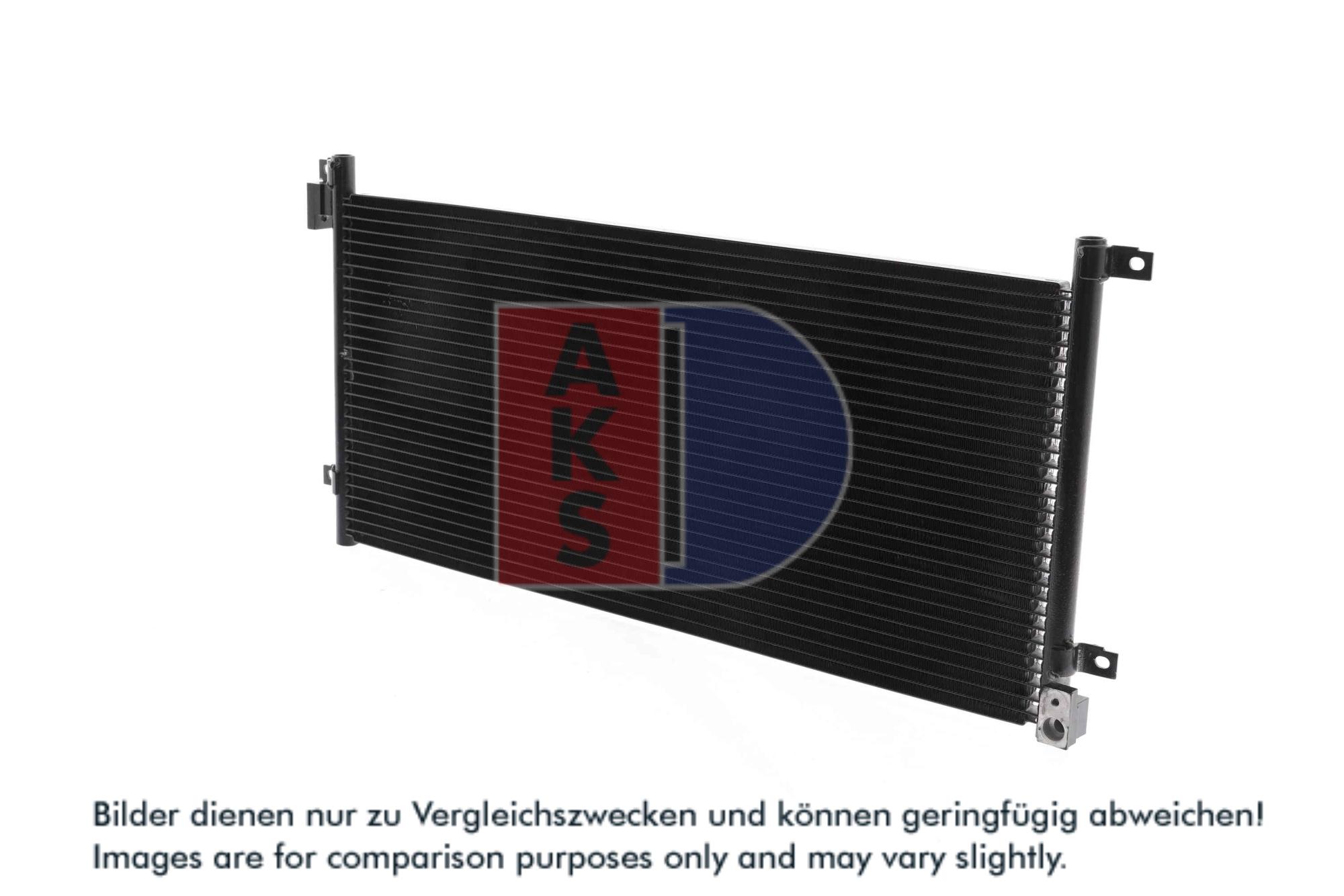AKS DASIS Kondensor, klimaanlæg 402040n for IVECO