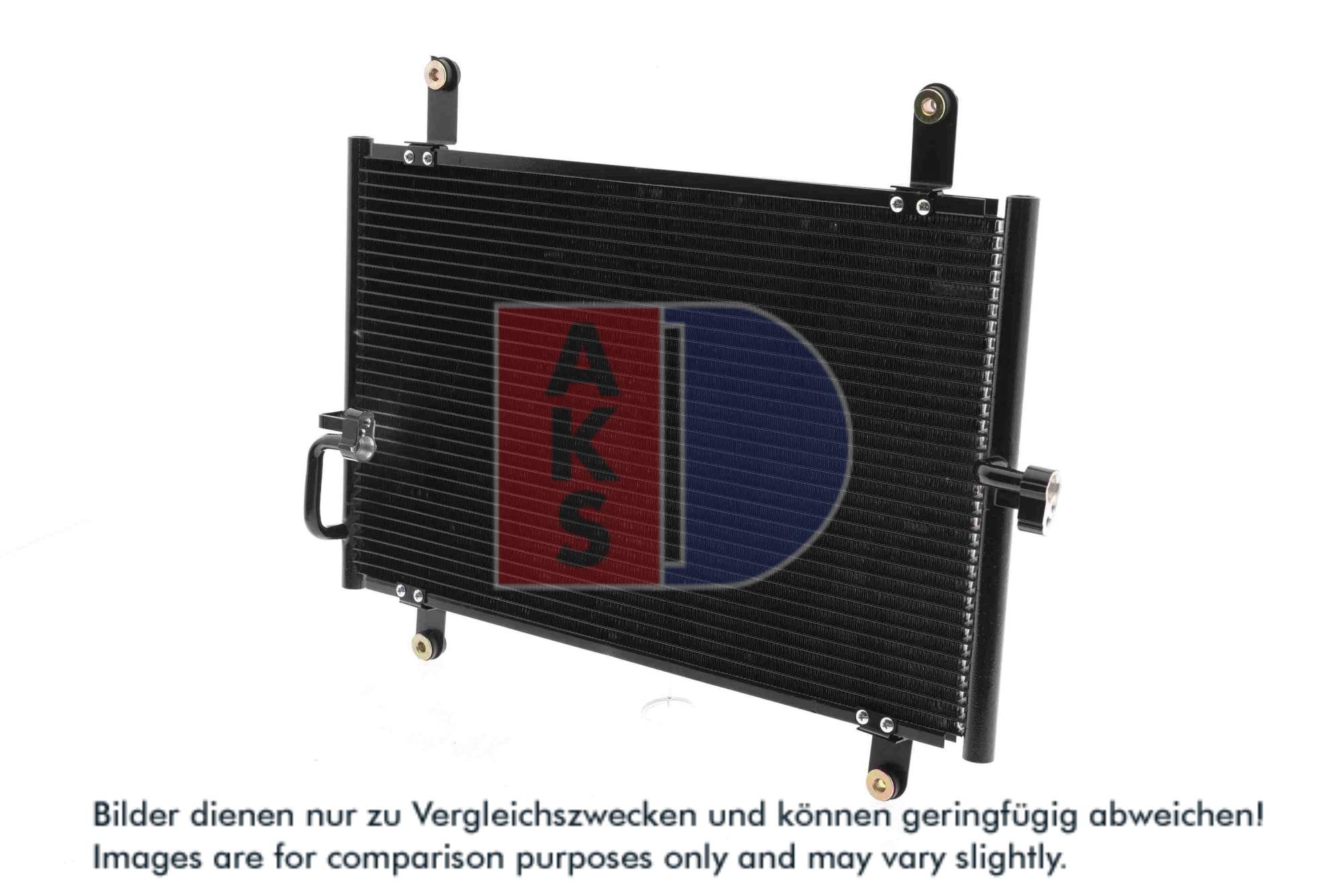 AKS DASIS Kondensor, klimaanlæg 082270n for ALFAROME/FIAT/LANCI CITROËN/PEUGEOT