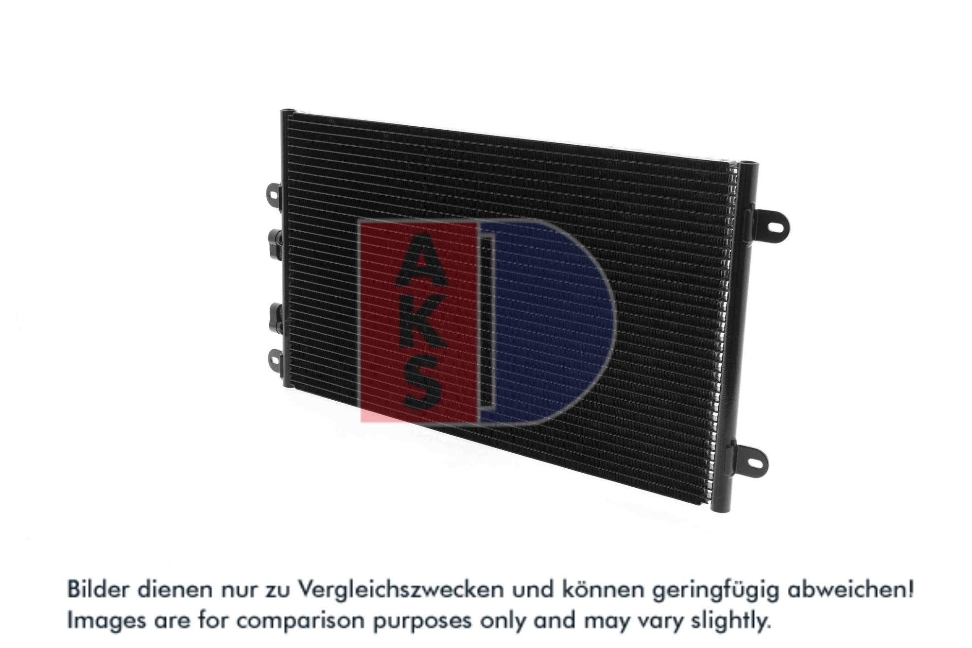 AKS DASIS Kondensor, klimaanlæg 012270n for ALFAROME/FIAT/LANCI