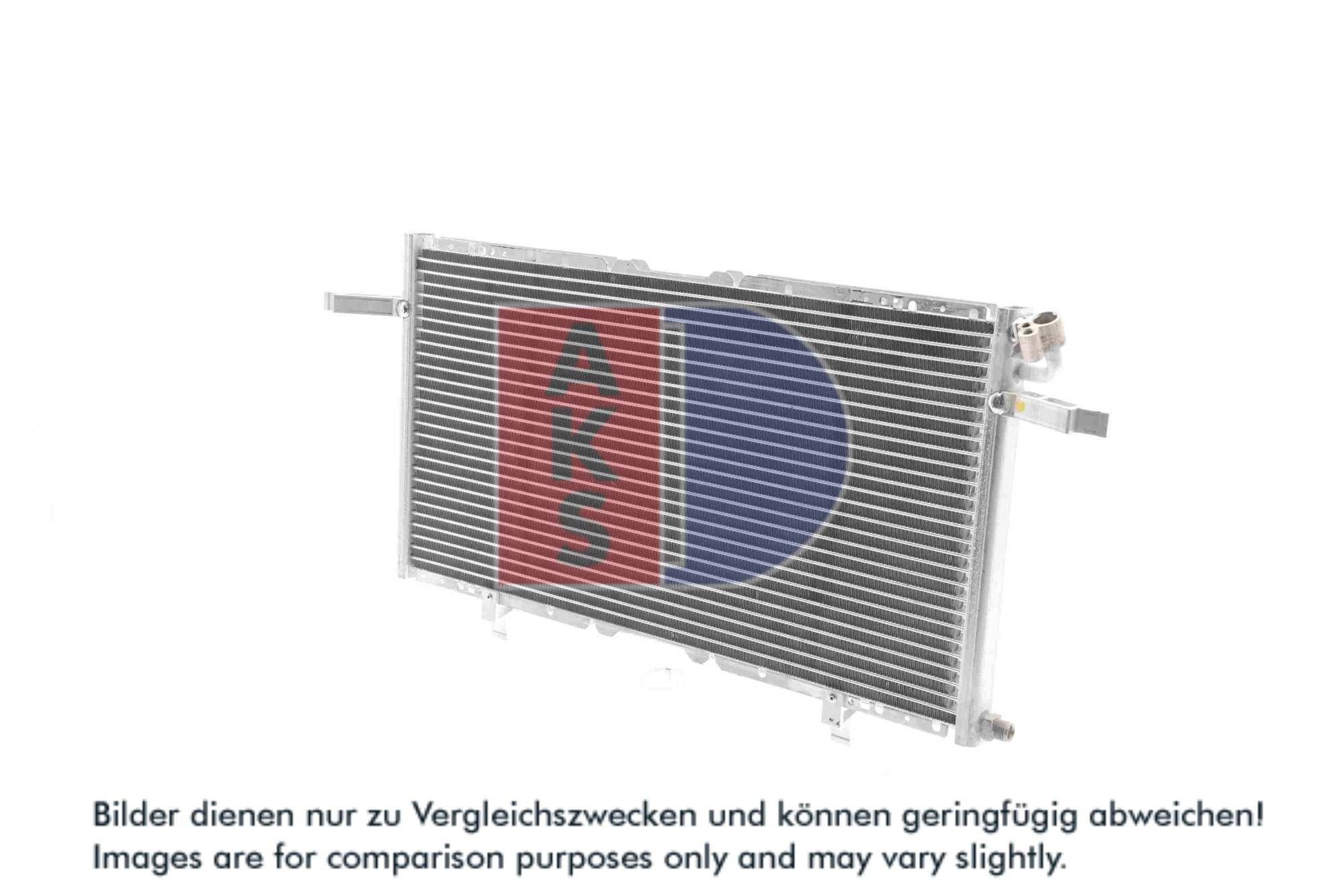 AKS DASIS Kondensor, klimaanlæg 152004n for OPEL