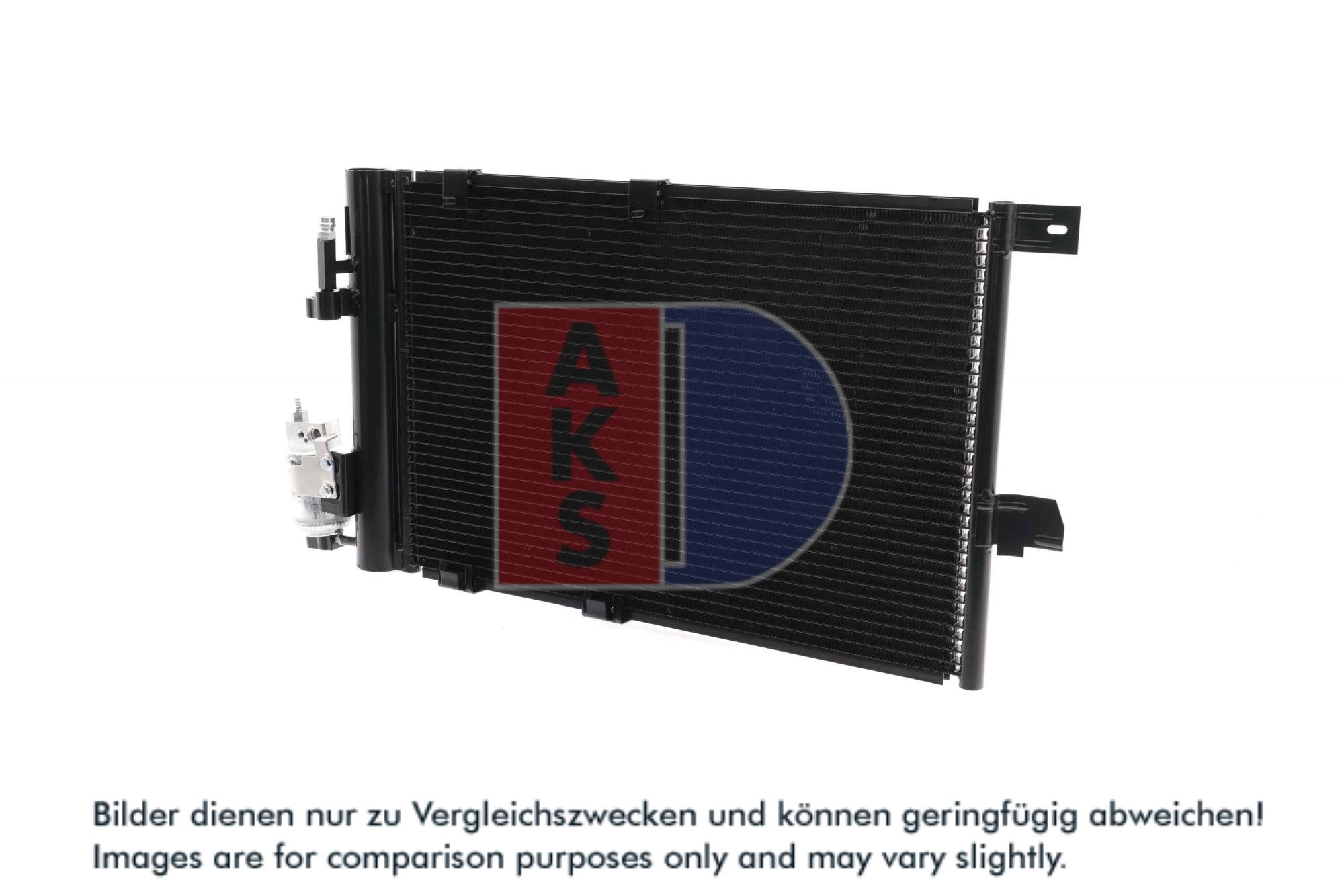 AKS DASIS Kondensor, klimaanlæg 152150n for OPEL
