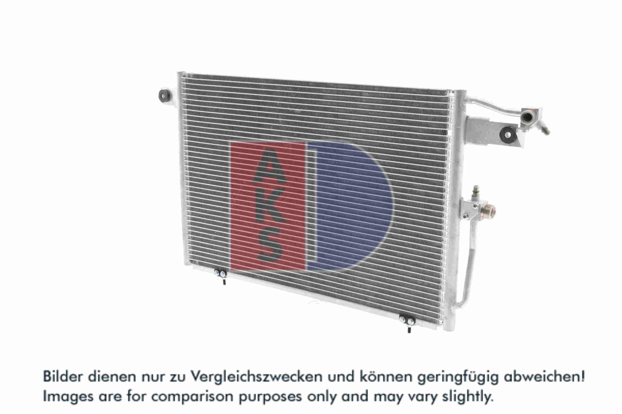 AKS DASIS Kondensor, klimaanlæg 482000n for AUDI
