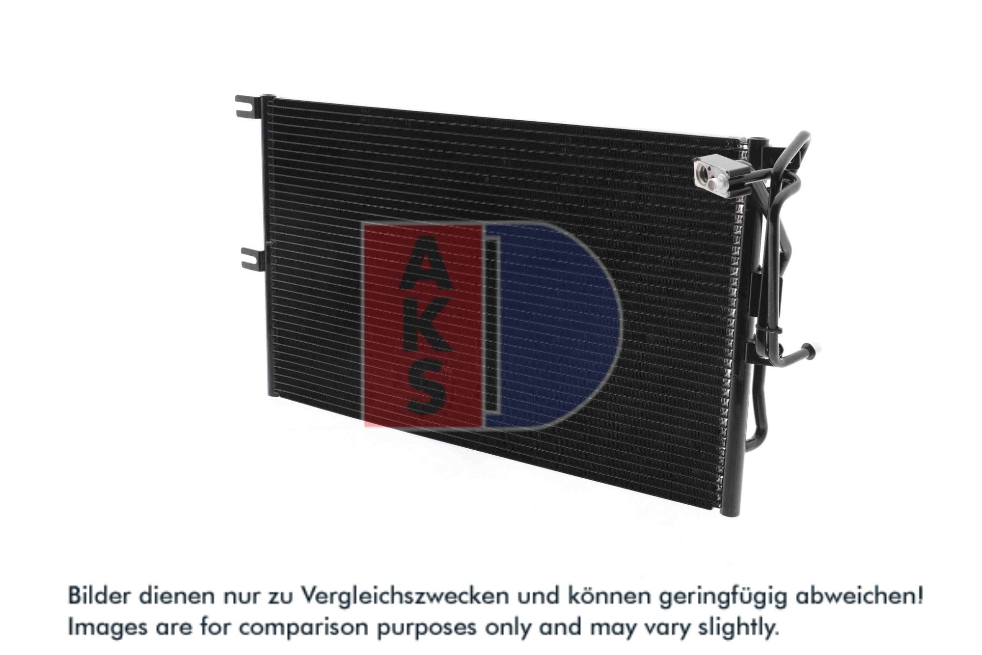 AKS DASIS Kondensor, klimaanlæg 152110n for OPEL