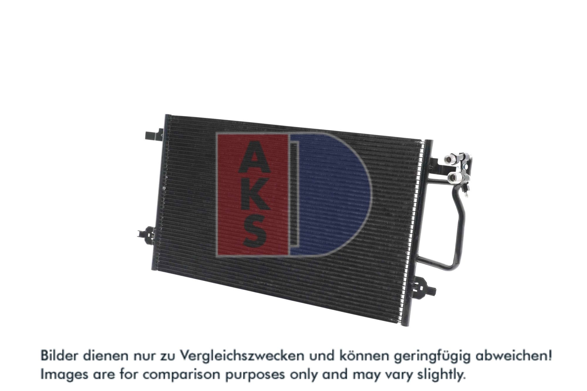 AKS DASIS Kondensor, klimaanlæg 482200n for AUDI