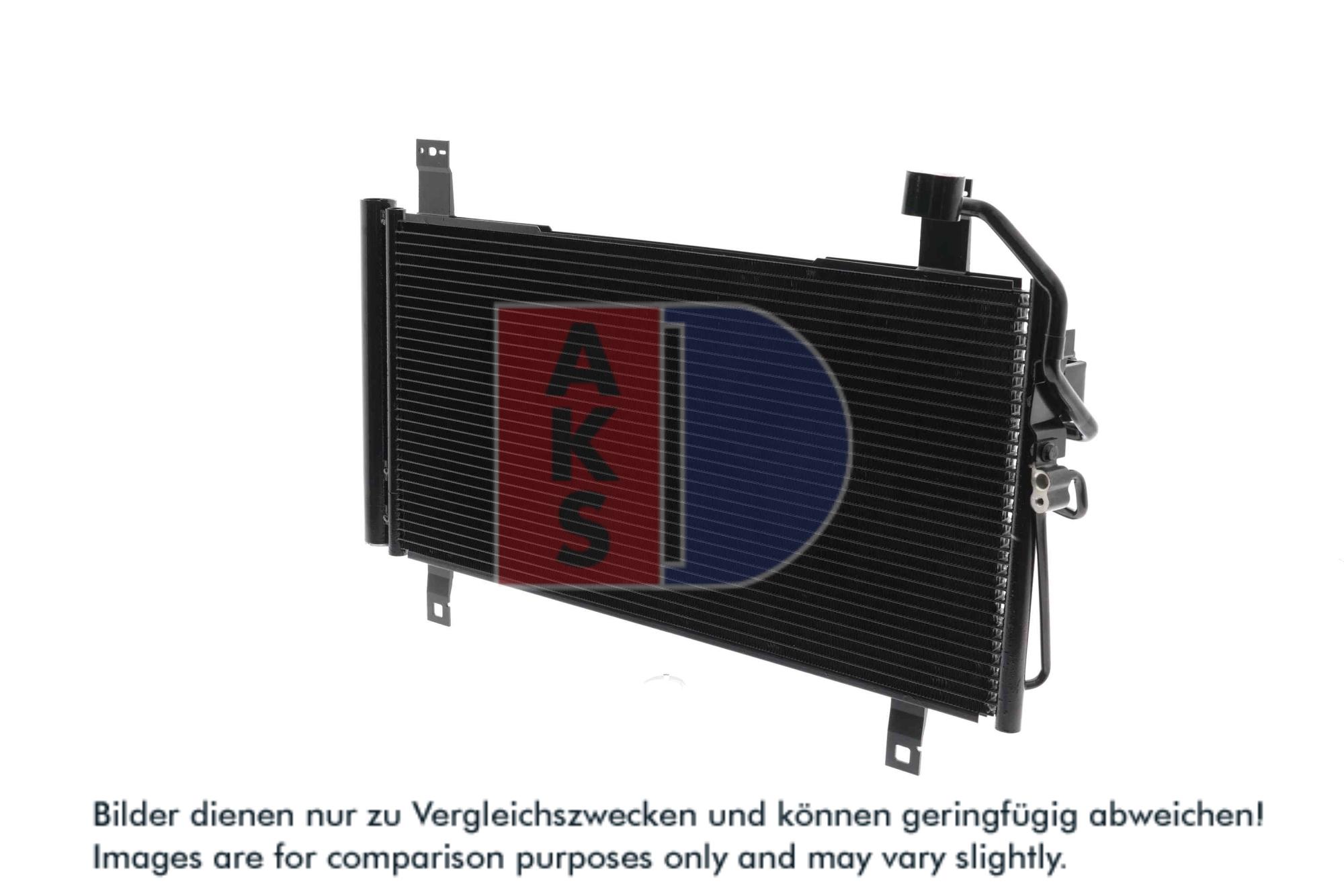 AKS DASIS Kondensor, klimaanlæg 112013n for MAZDA