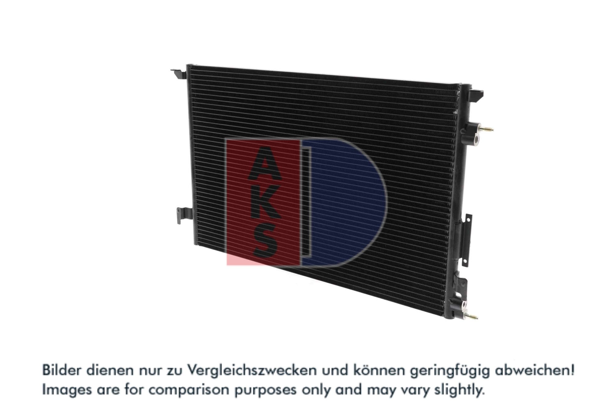 AKS DASIS Kondensor, klimaanlæg 152009n for OPEL RENAULT ALFAROME/FIAT/LANCI