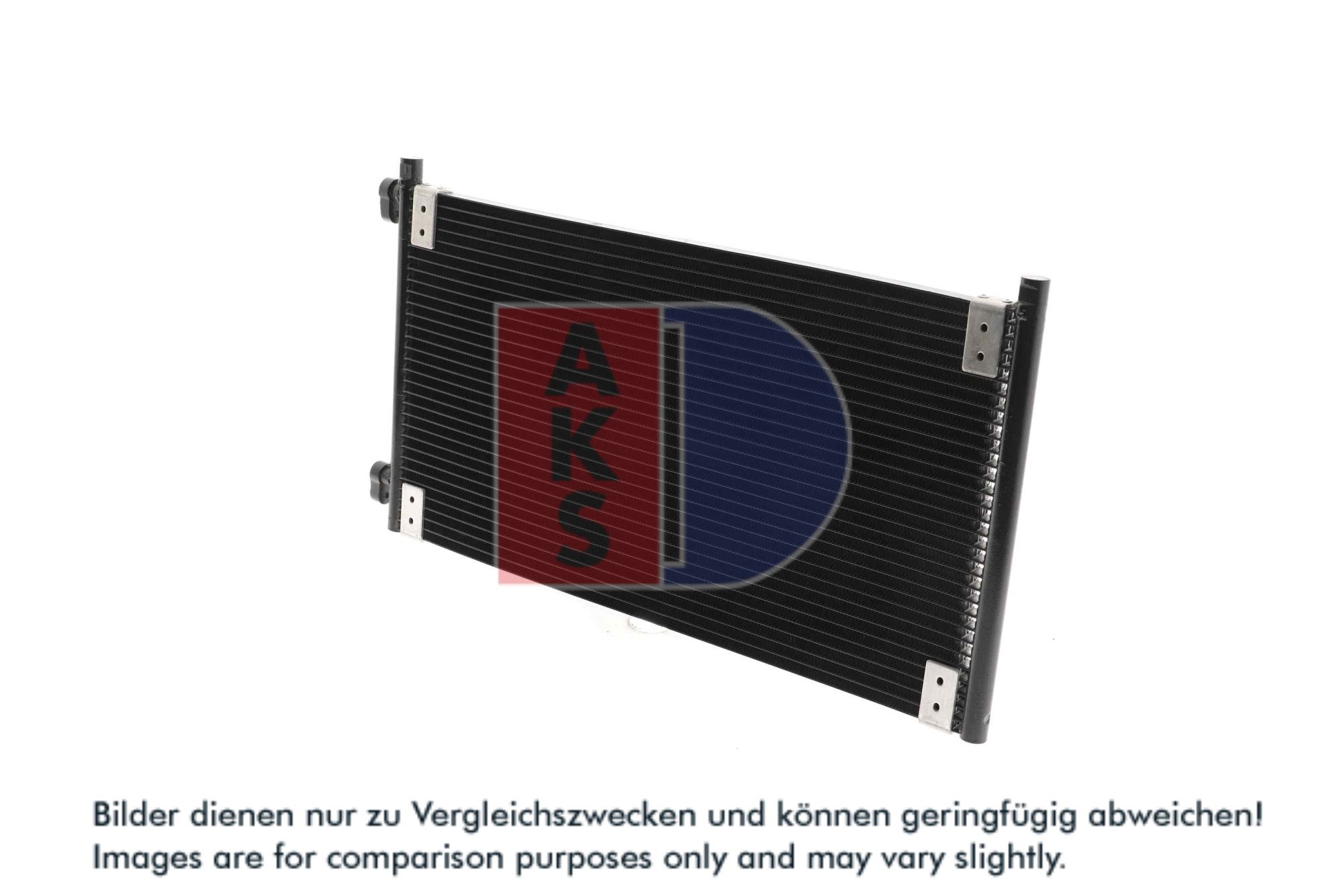 AKS DASIS Kondensor, klimaanlæg 082018n for ALFAROME/FIAT/LANCI
