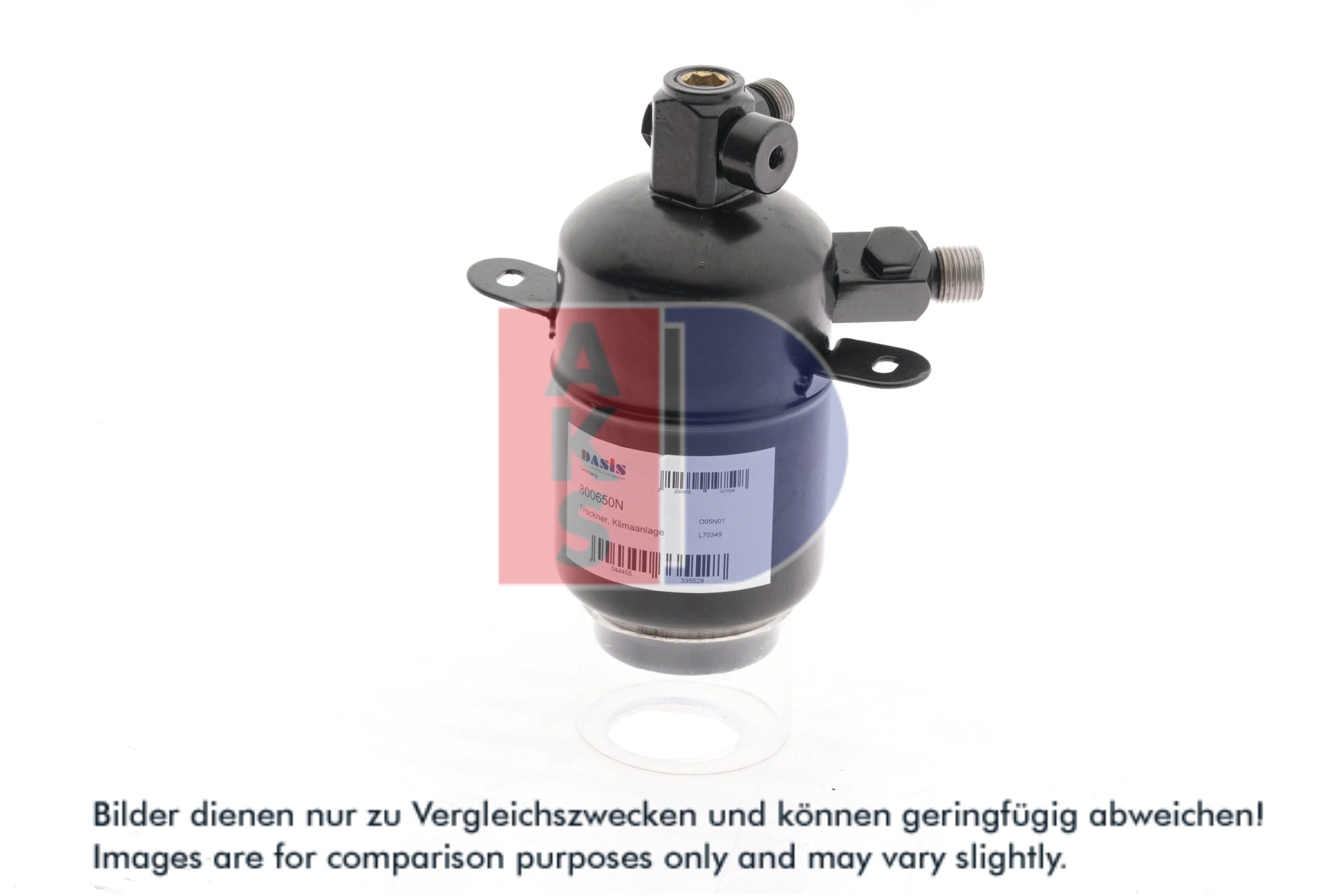 AKS DASIS Tørrer, klimaanlæg 800650n for MERCEDES-BENZ