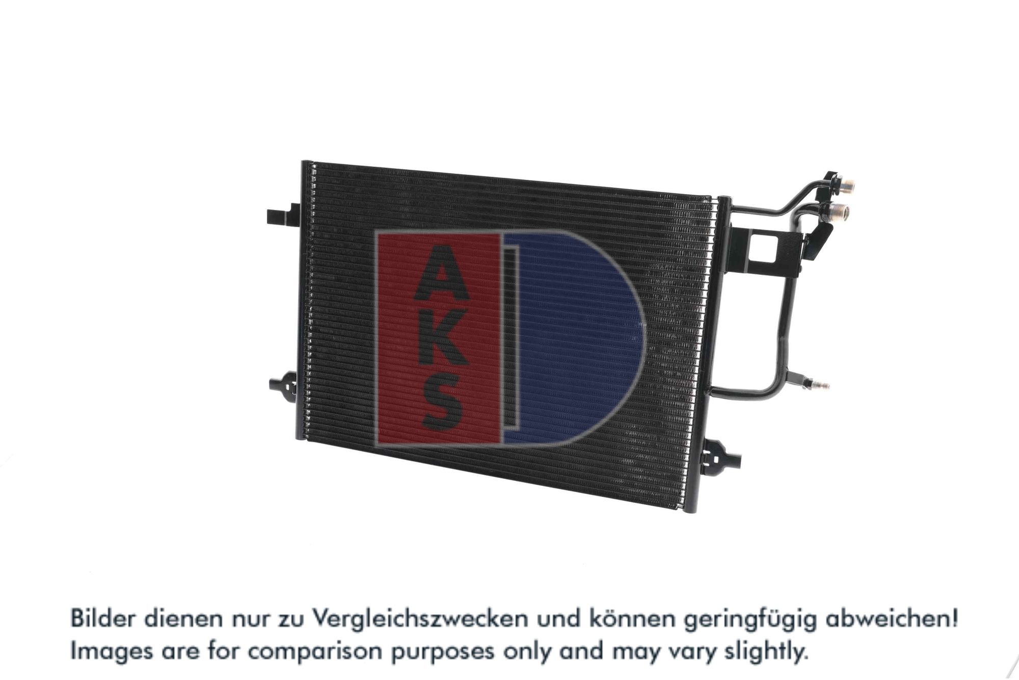 AKS DASIS Kondensor, klimaanlæg 482210n for AUDI