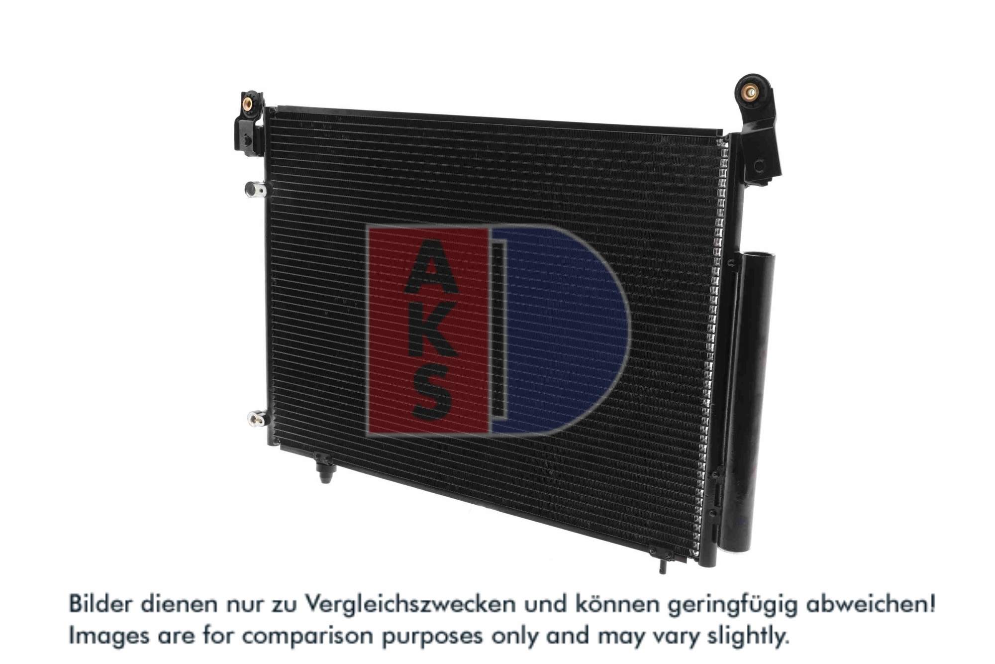 AKS DASIS Kondensor, klimaanlæg 112022n for MAZDA