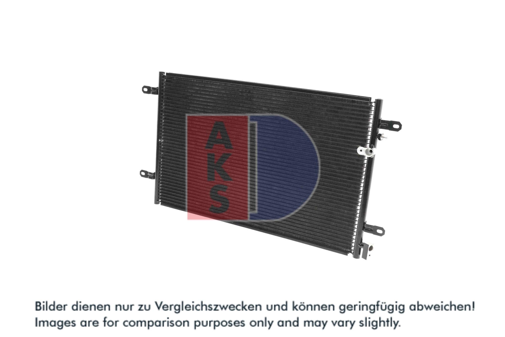 AKS DASIS Kondensor, klimaanlæg 482301n for VAG