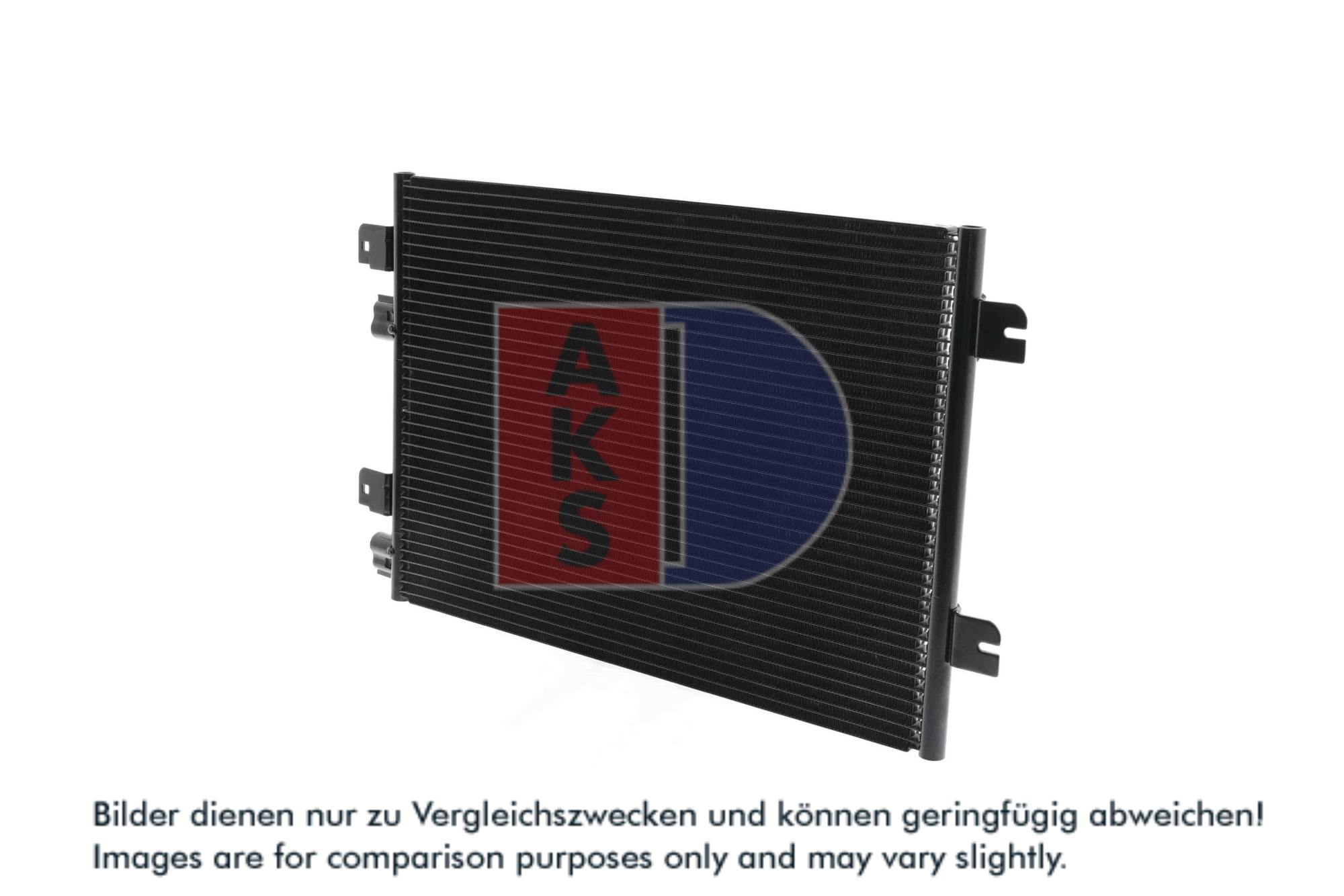 AKS DASIS Kondensor, klimaanlæg 182019n for RENAULT