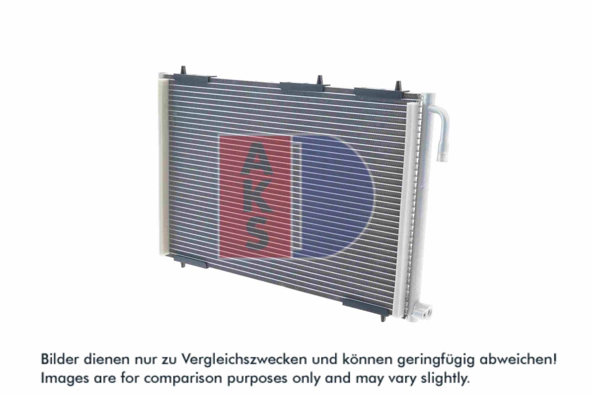 AKS DASIS Kondensor, klimaanlæg 162010n for CITROËN/PEUGEOT