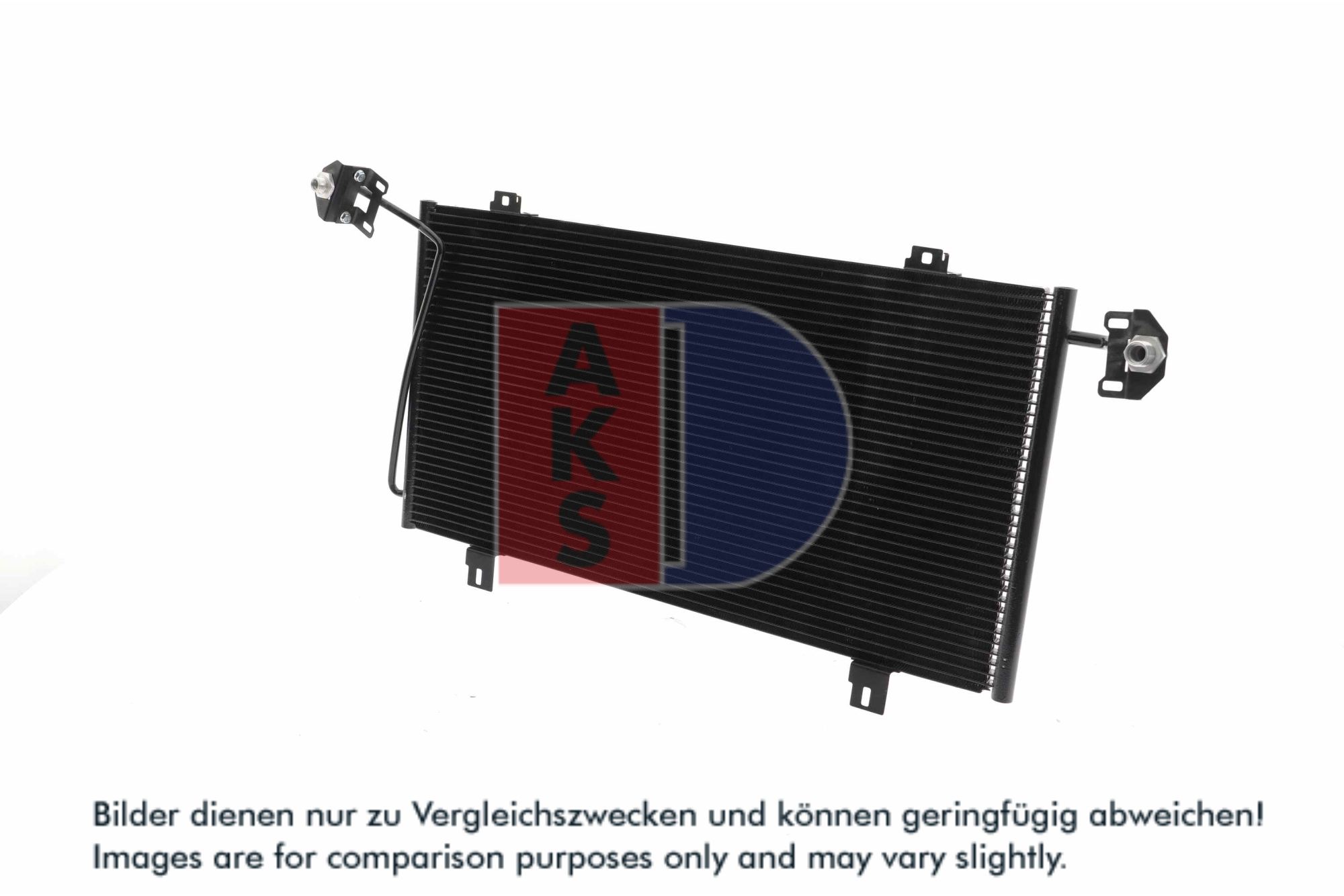AKS DASIS Kondensor, klimaanlæg 182460n for OPEL RENAULT
