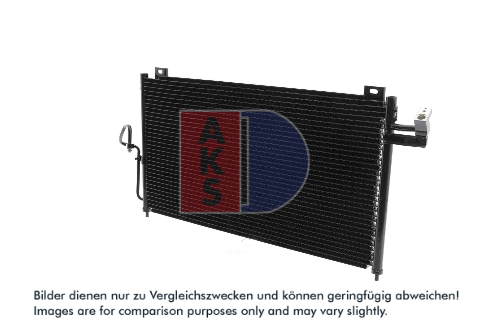 AKS DASIS Kondensor, klimaanlæg 112009n for MAZDA