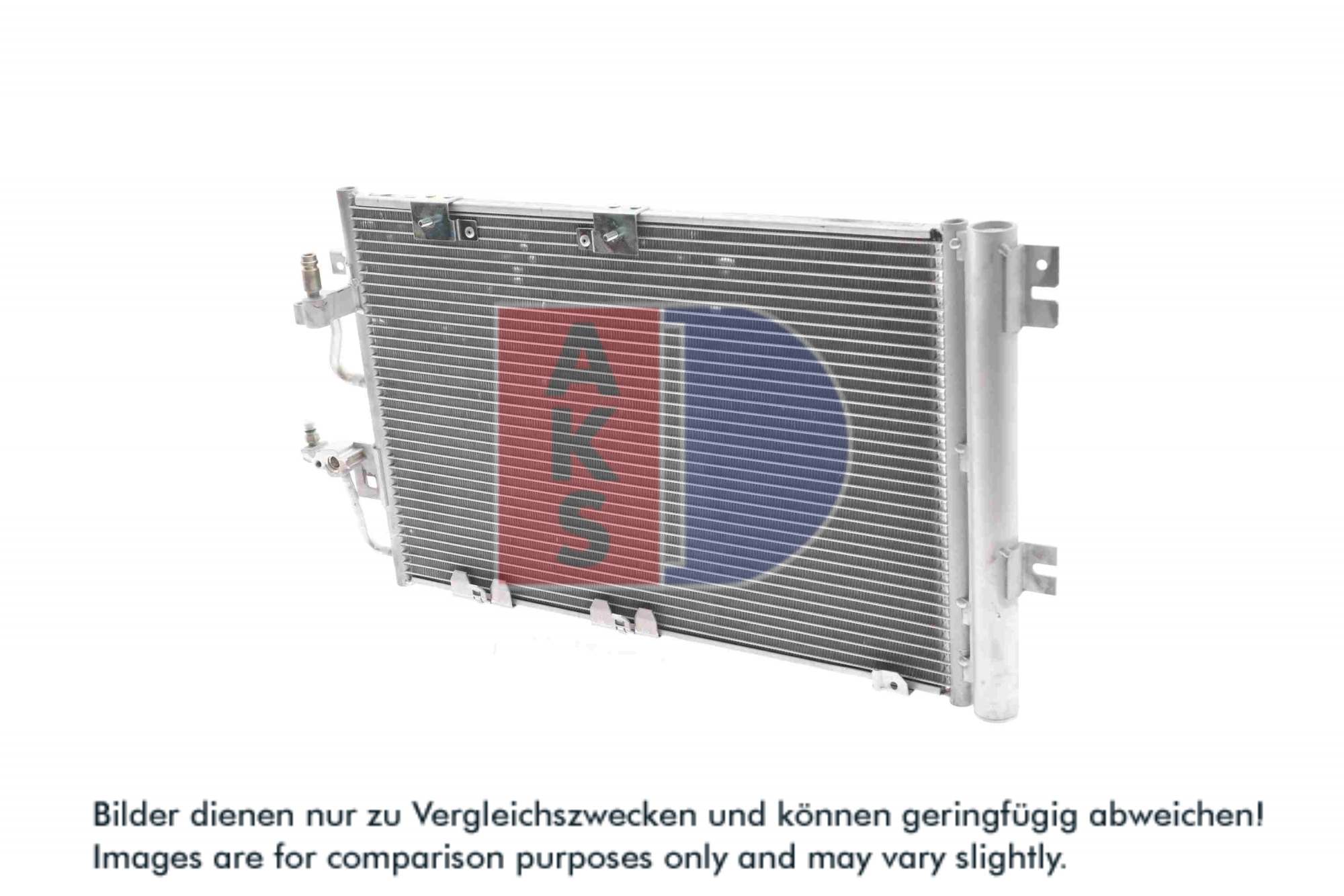 AKS DASIS Kondensor, klimaanlæg 152016n for OPEL