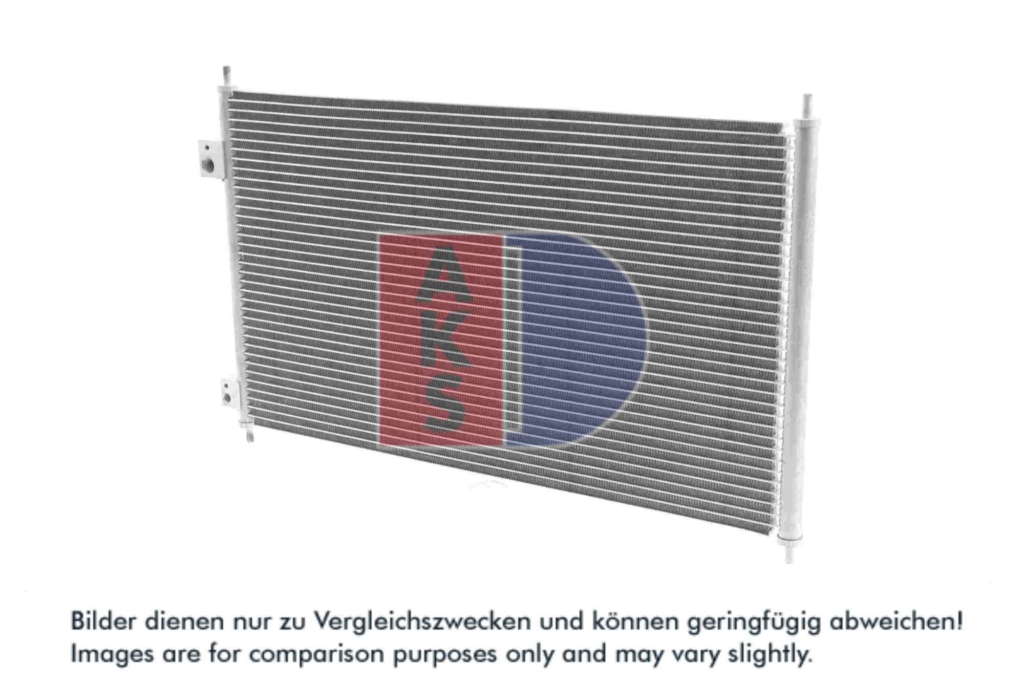 AKS DASIS Kondensor, klimaanlæg 102005n for HONDA