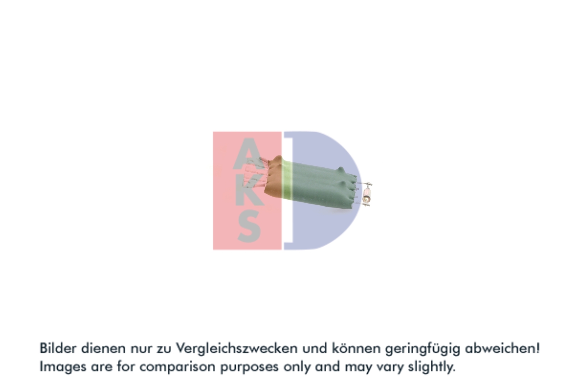 AKS DASIS Modstand, kabineventilator 740234n for OPEL