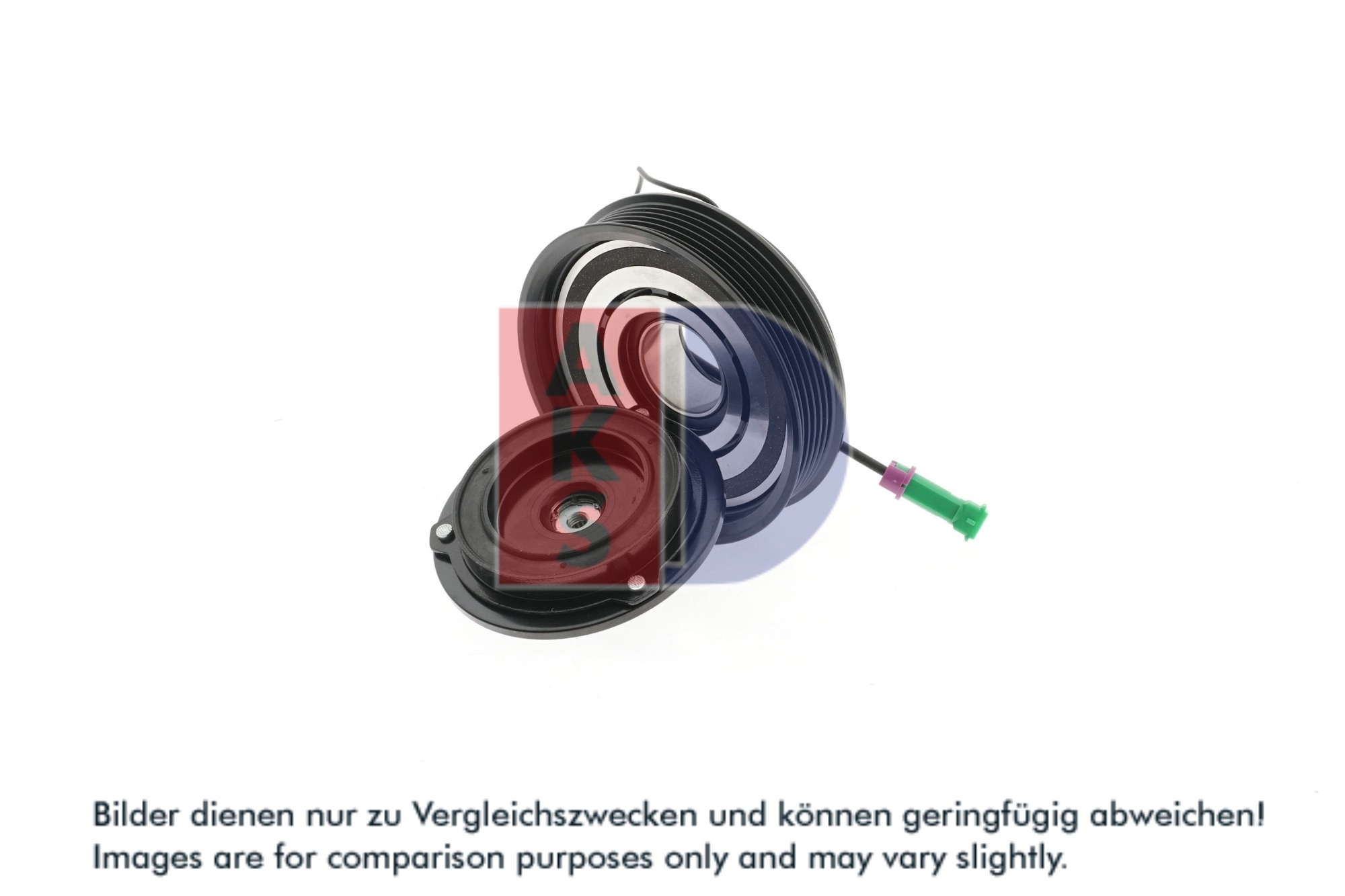 AKS DASIS Magnetisk kobling, klimakompressor 852988n for VAG PORSCHE