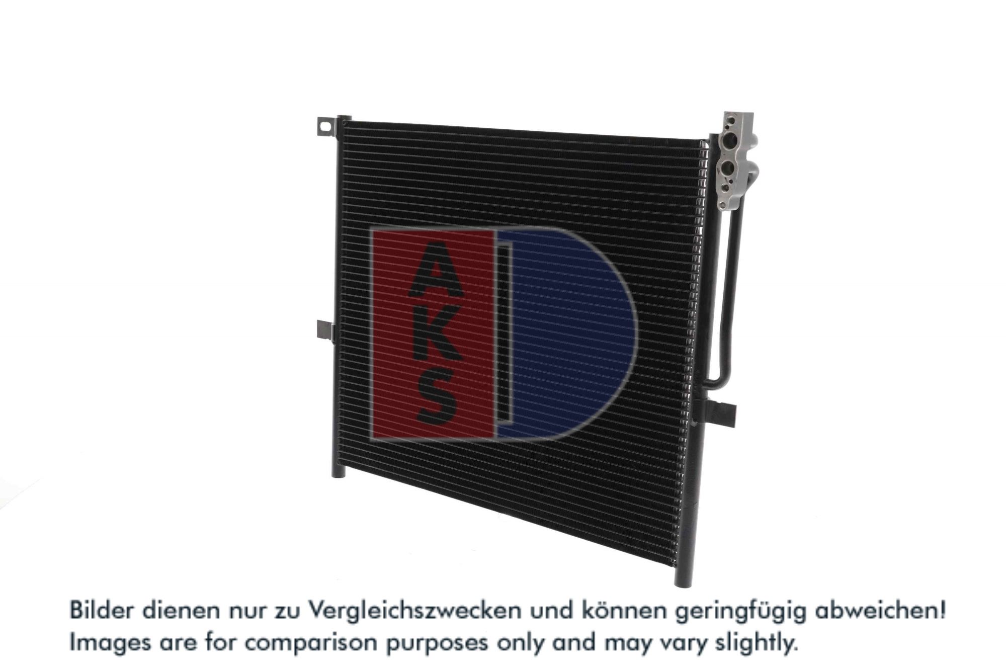 AKS DASIS Kondensor, klimaanlæg 052012n for BMW