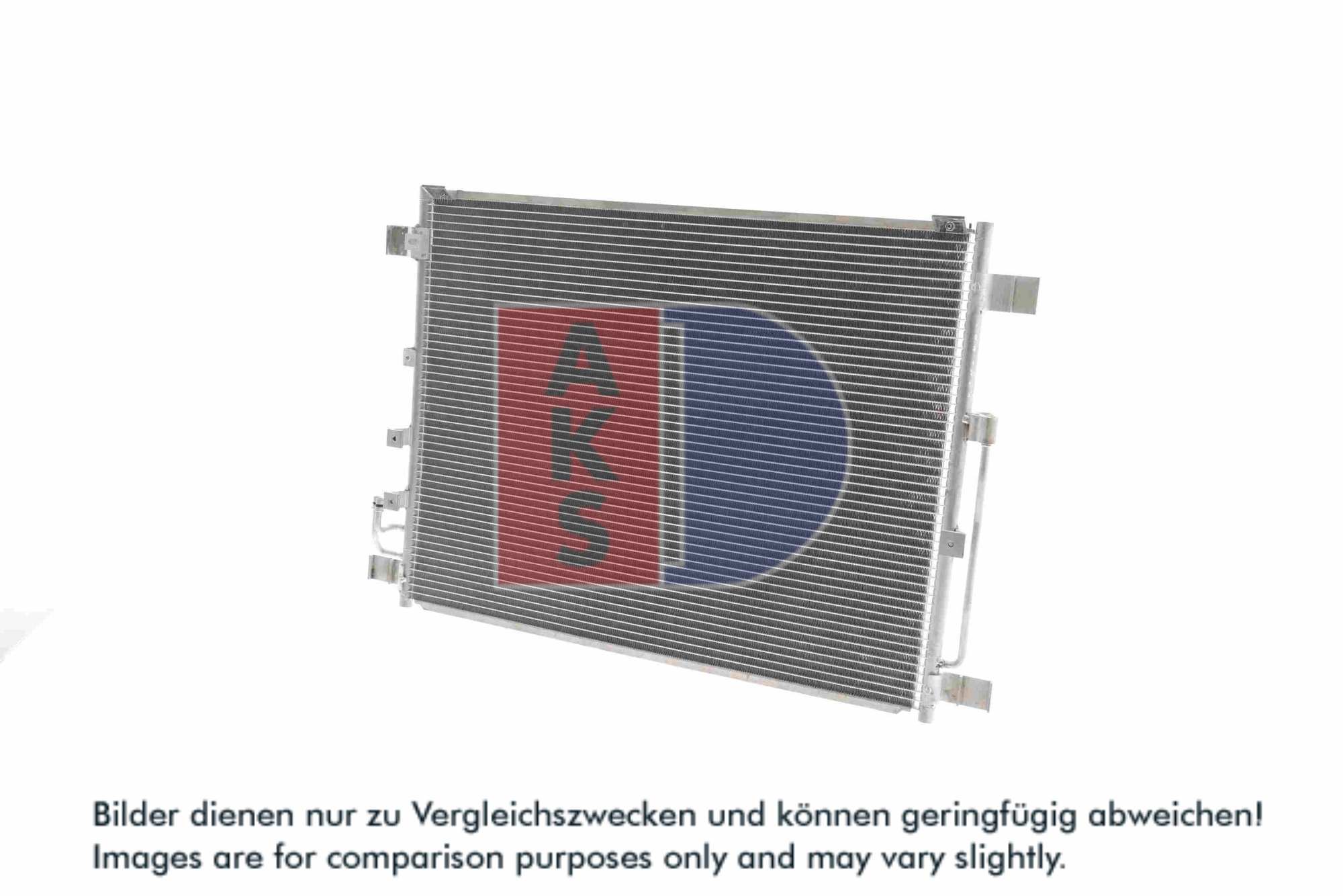 AKS DASIS Kondensor, klimaanlæg 072008n for INFINITI